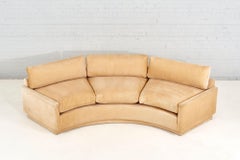 Milo Baughman Curved Sofa, 1970