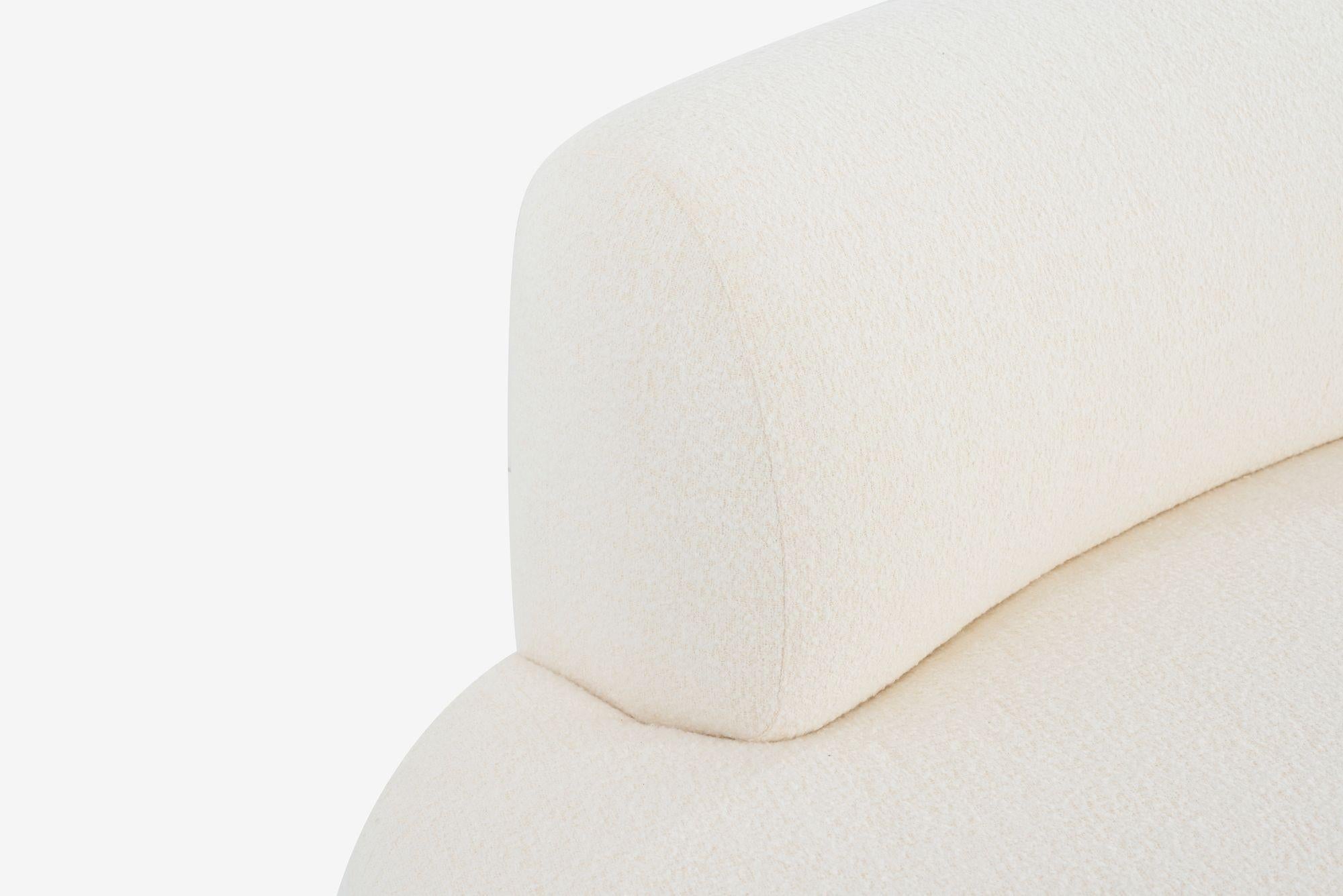 Gebogenes Sofa für Directional im Stil von Milo Baughman  im Angebot 8