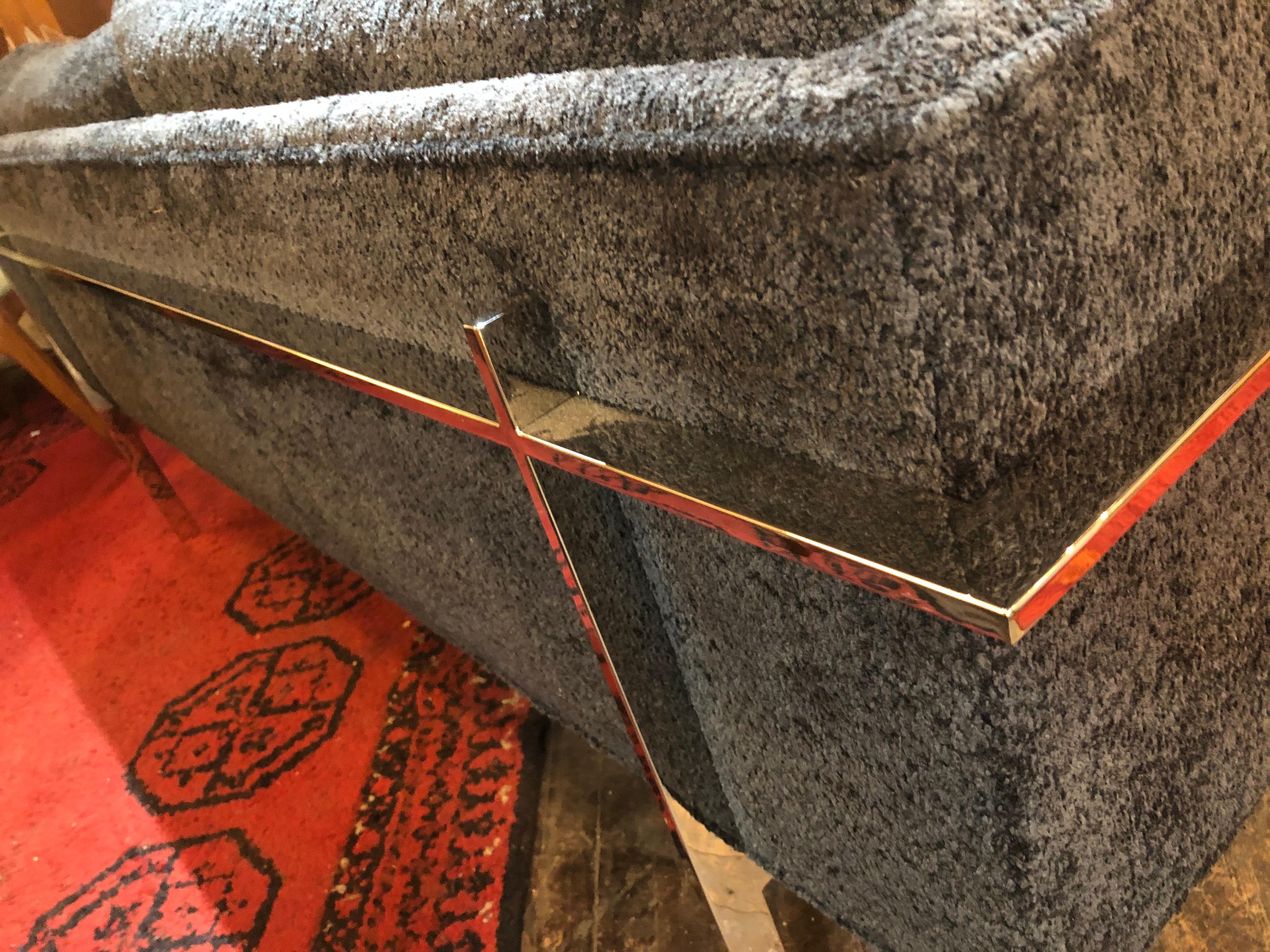 Contemporary Milo Baughman Designed Drop In Sofa For Sale