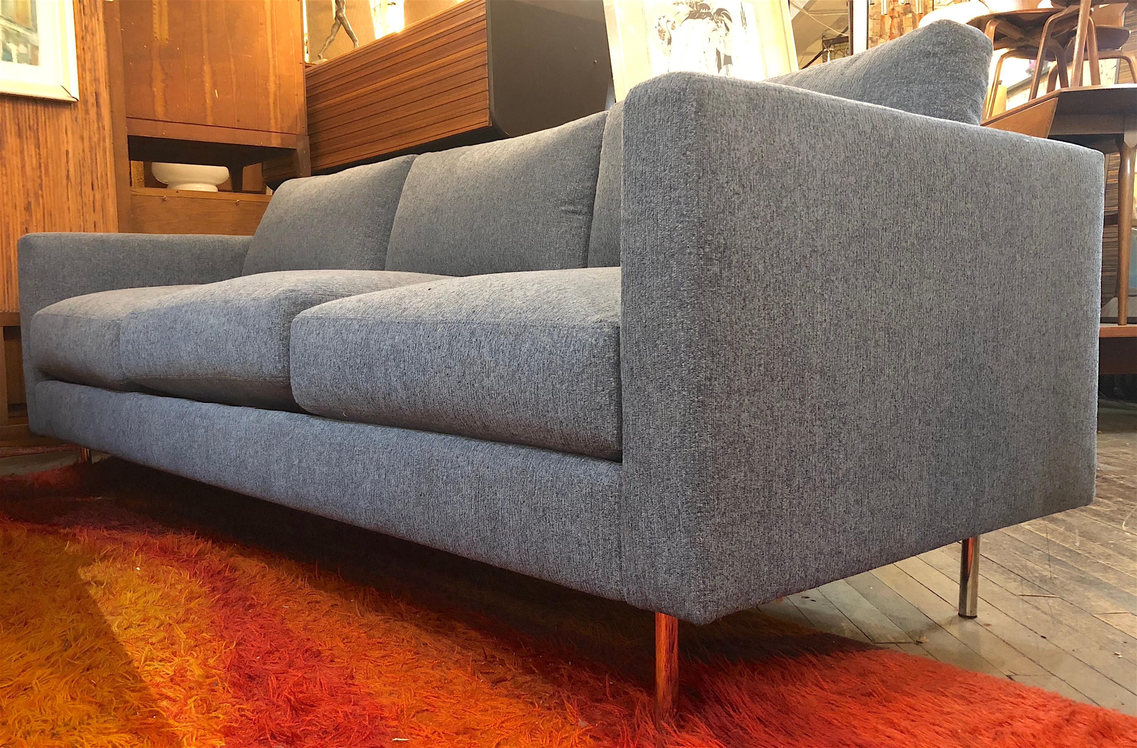Mid-Century Modern Milo Baughman Designed Get Down Sofa For Sale