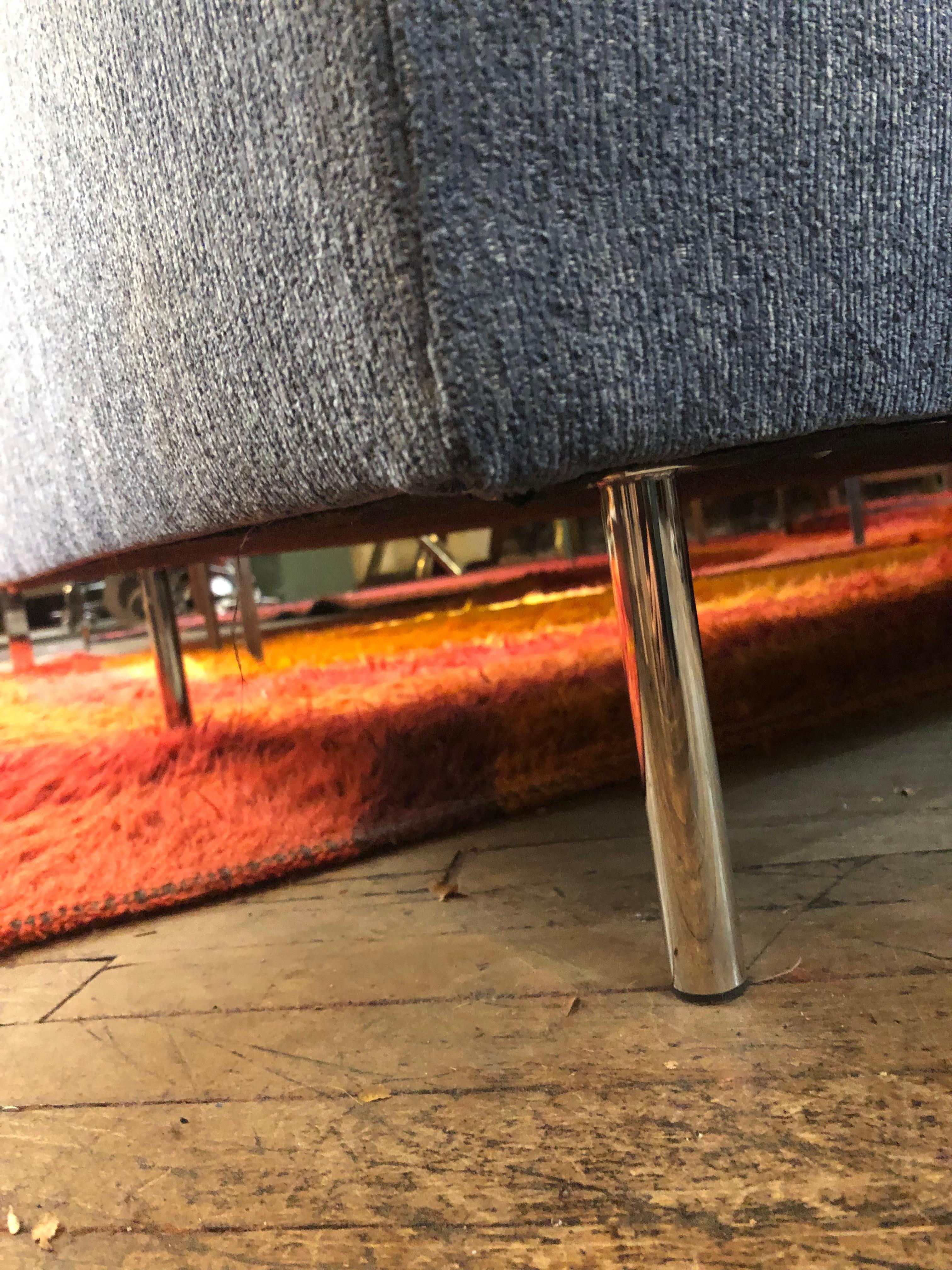 Fabric Milo Baughman Designed Get Down Sofa For Sale