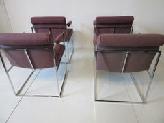Milo Baughman Dining Armchairs for Thayer Coggin