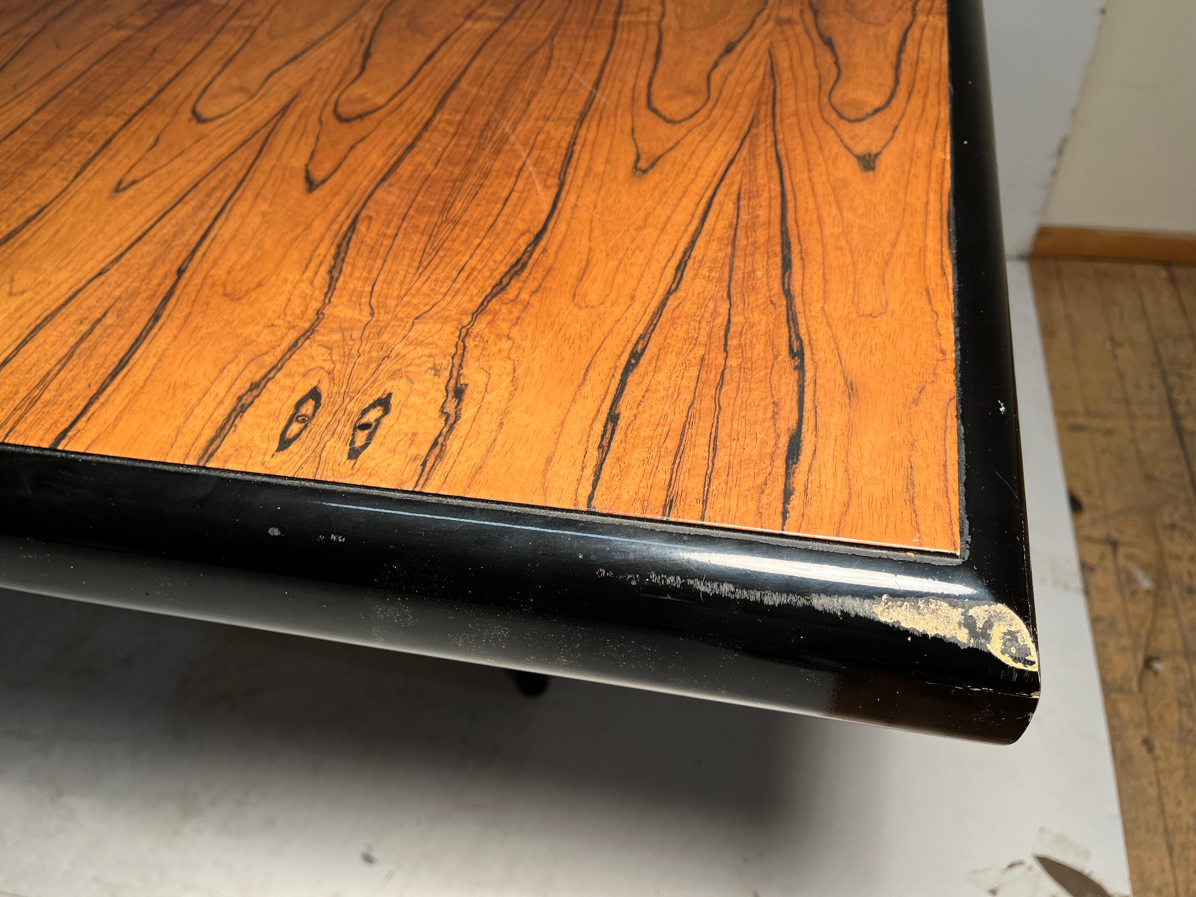 MIlo Baughman Dining Table for Directional Madera en venta