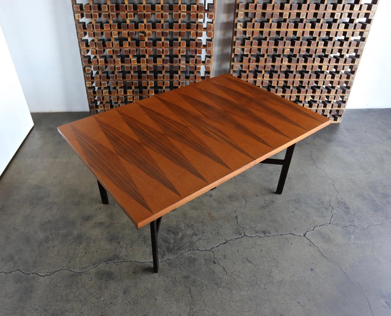 Milo Baughman Dining Table for Directional Furniture, circa 1960 For Sale 1
