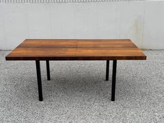 Milo Baughman - Directional Striped Exotic Mix Wood Dining Table - 2b Refinished