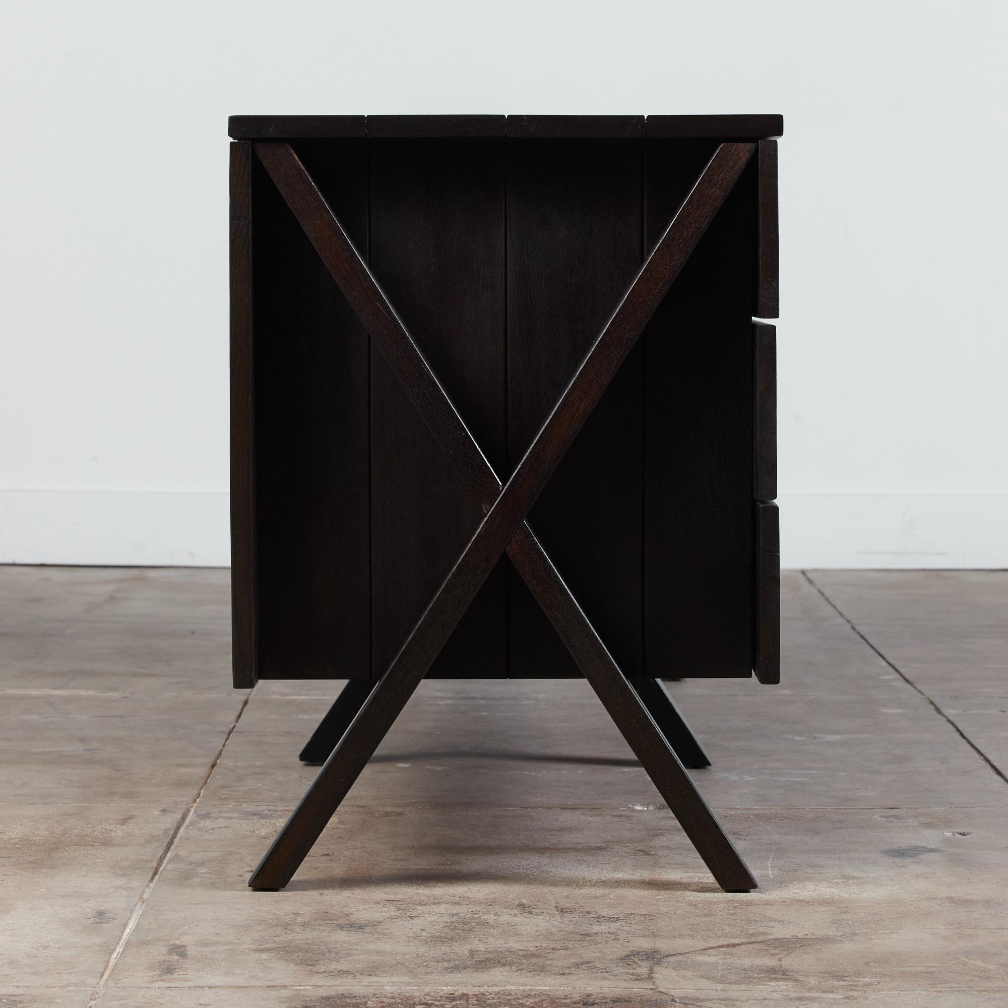 Ebonized Milo Baughman Dresser for Cal Mode