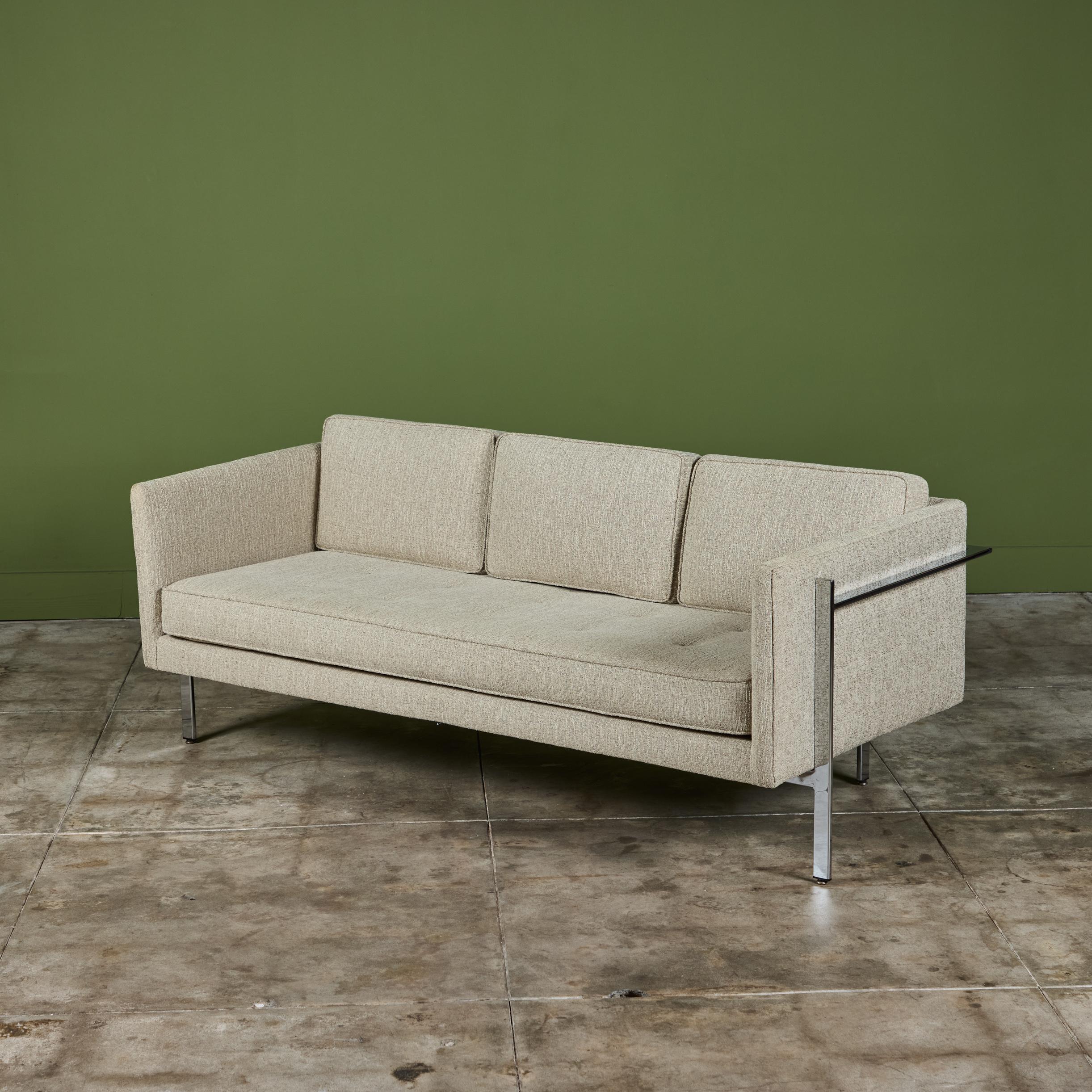 20th Century Milo Baughman Drop In Sofa for Thayer Coggin For Sale