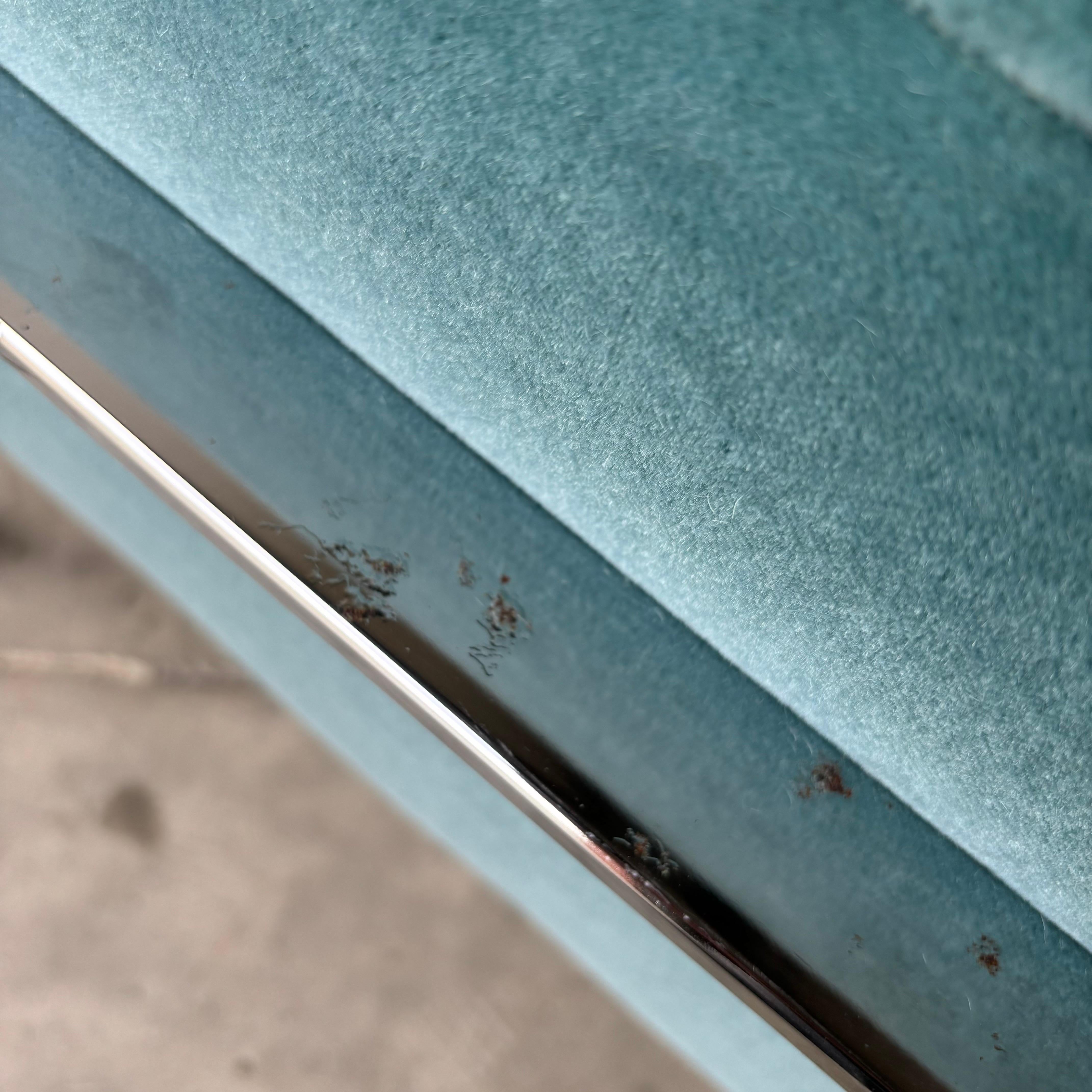 Upholstery Milo Baughman Drop-In Sofa, Thayer Coggin For Sale