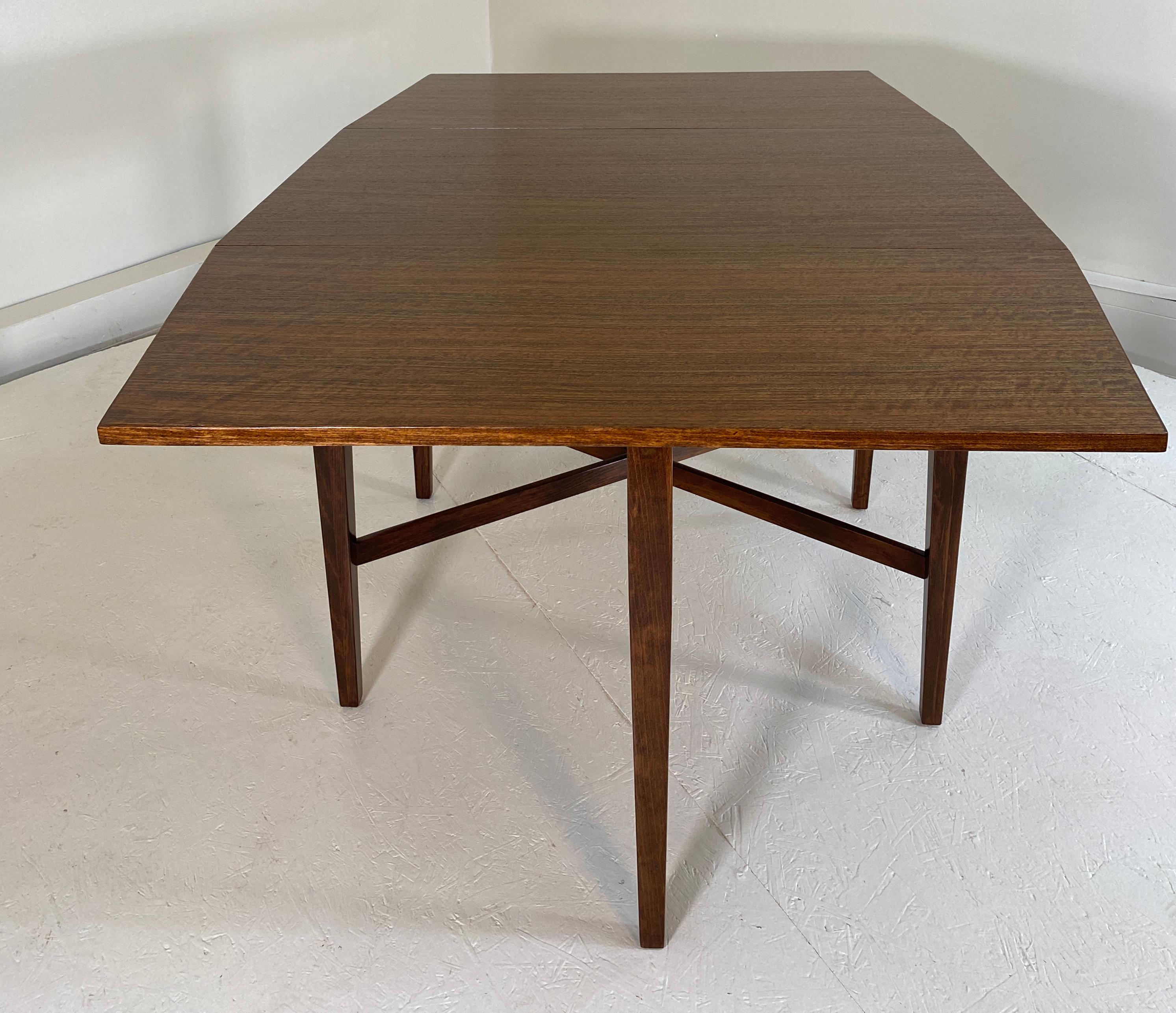 Milo Baughman Drop Leaf Table for Drexel For Sale 3