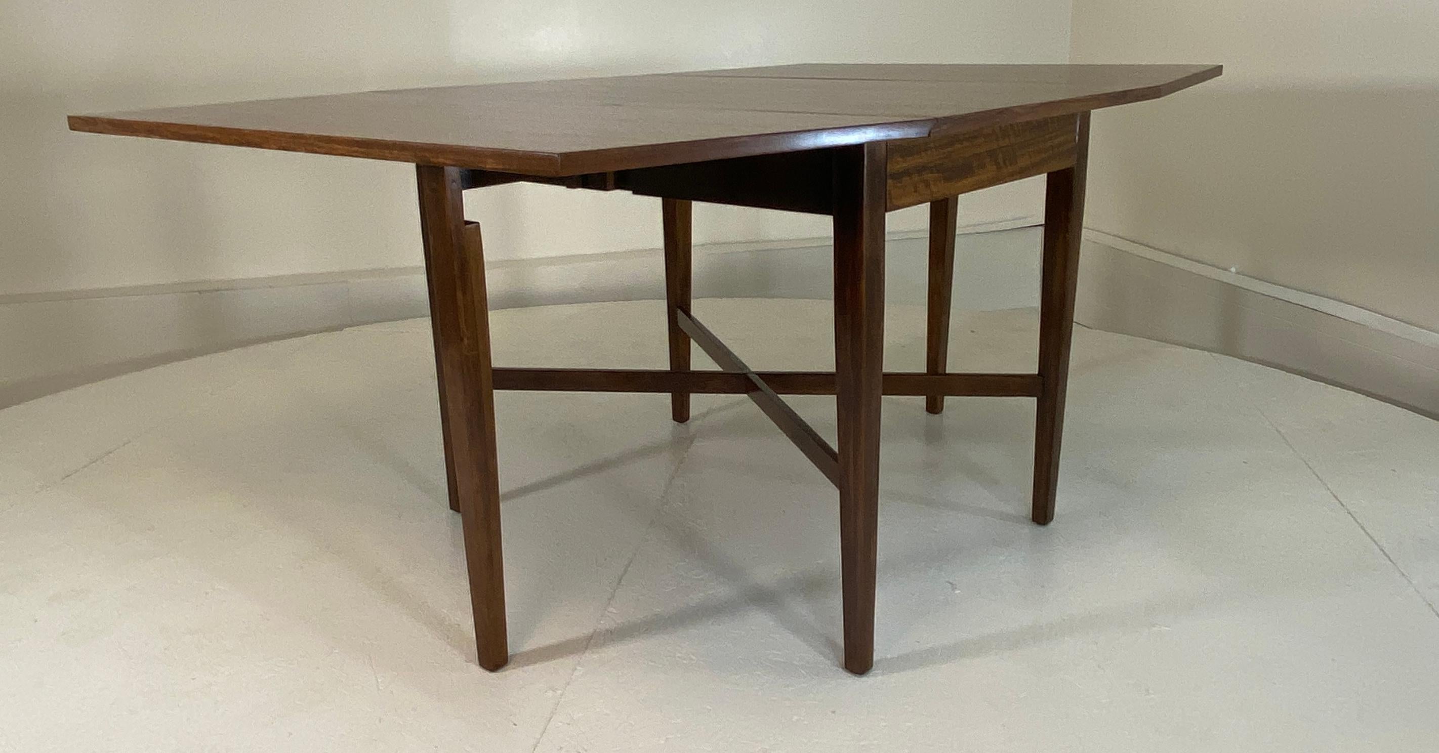 American Milo Baughman Drop Leaf Table for Drexel For Sale