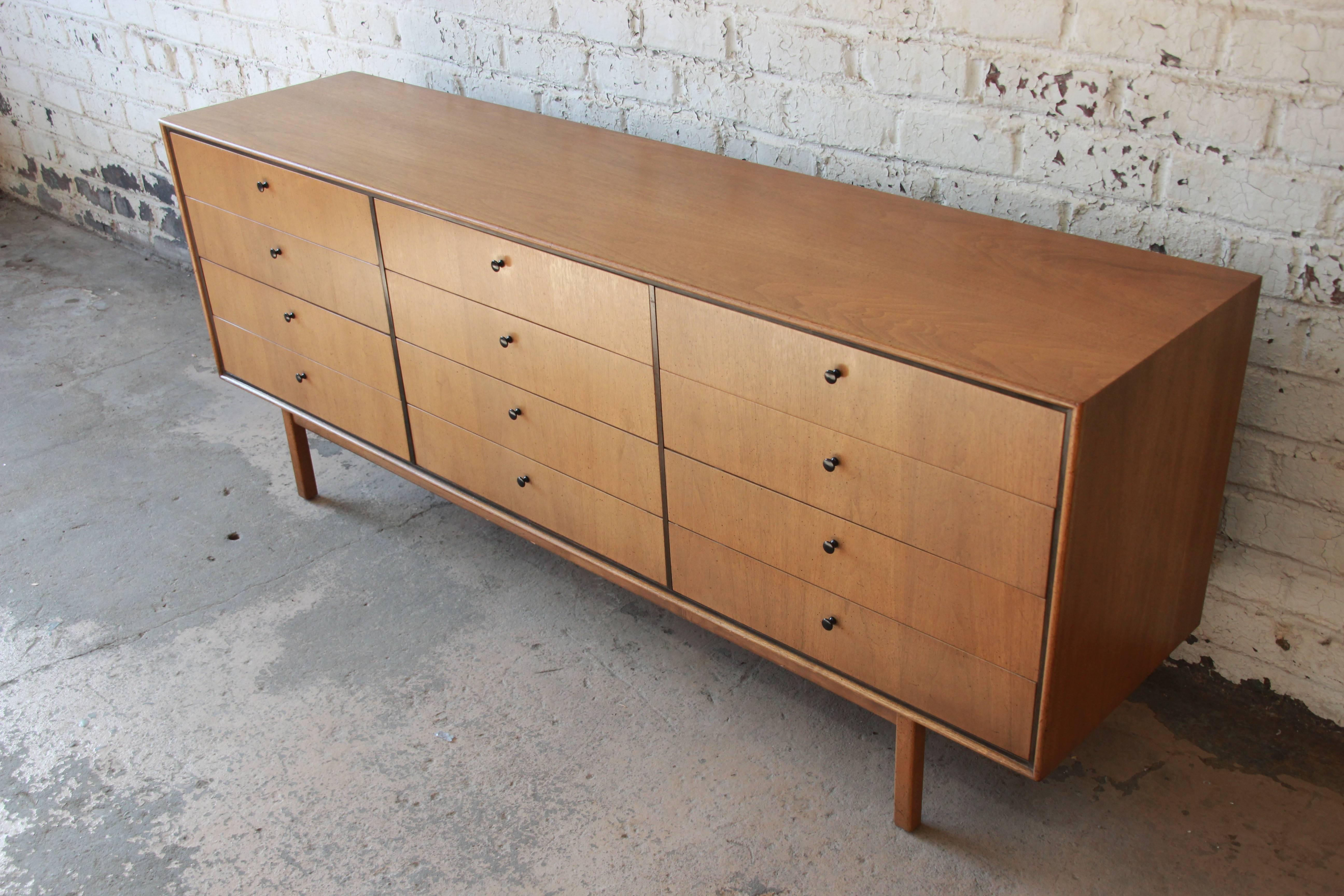 Mid-20th Century Milo Baughman for Arch Gordon Mid-Century Modern 12-Drawer Dresser