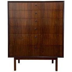 Milo Baughman for Arch Gordon Walnut Dresser