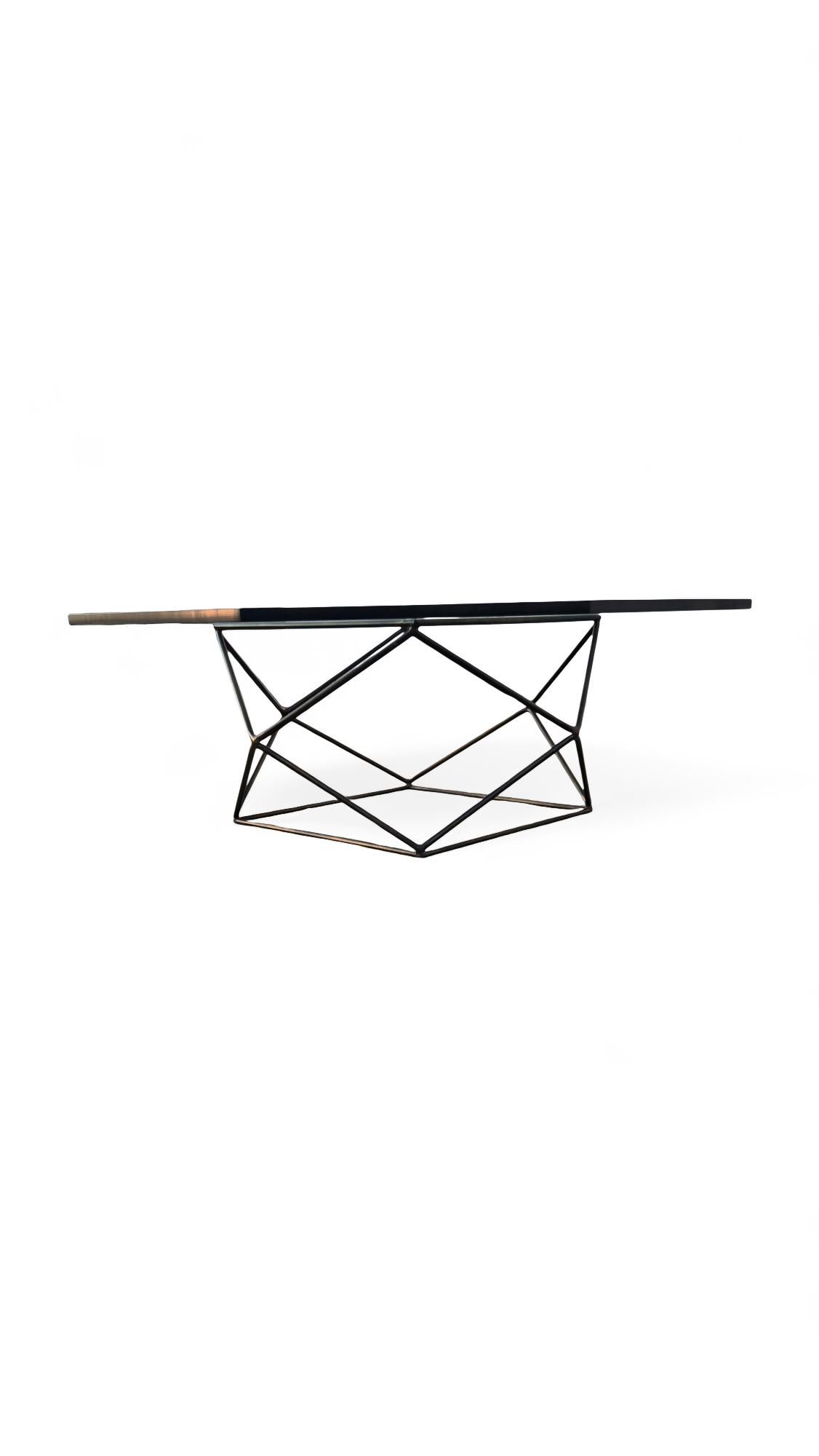 Milo Baughman for Directional  Bronze Coffee Table For Sale 5