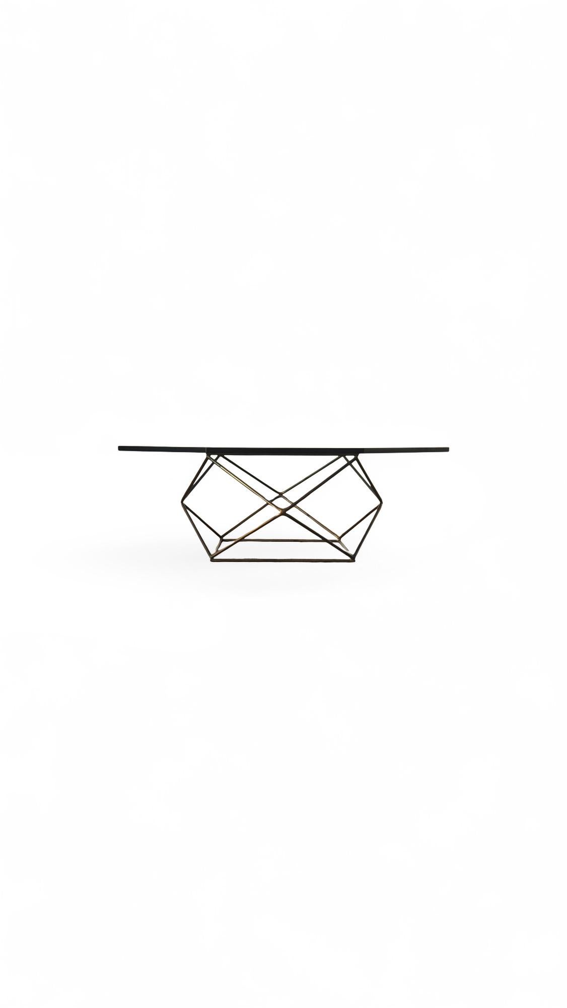 Milo Baughman for Directional  Bronze Coffee Table 