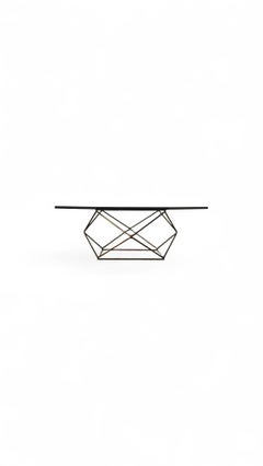 Milo Baughman for Directional  Bronze Coffee Table