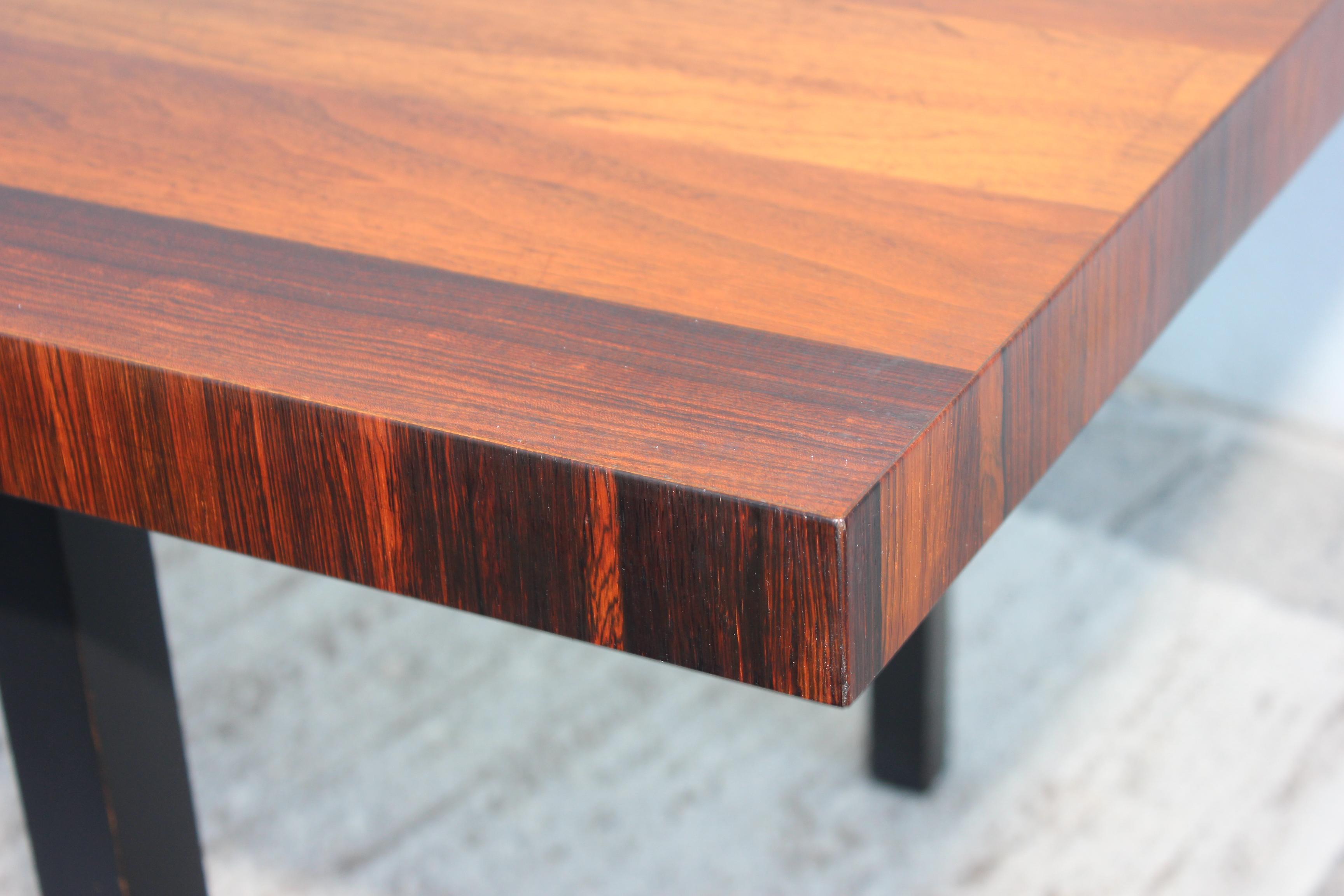 Rosewood Milo Baughman For Directional Dining Table