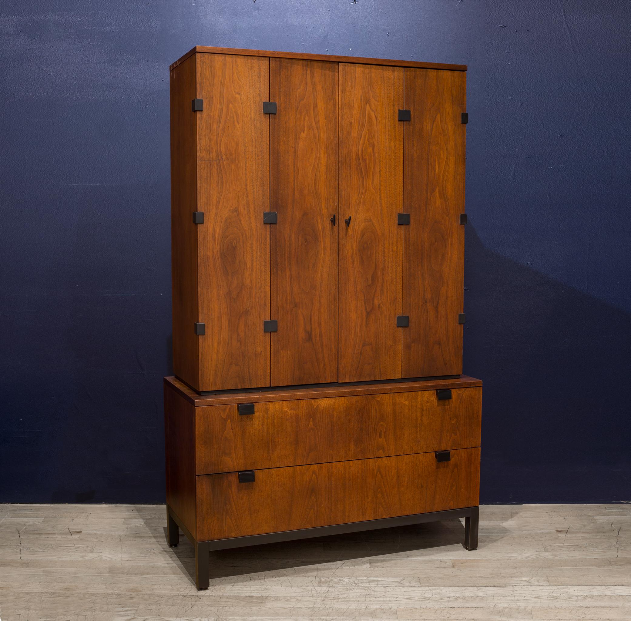 Mid-Century Modern Milo Baughman for Directional Gentleman's Chest, circa 1960