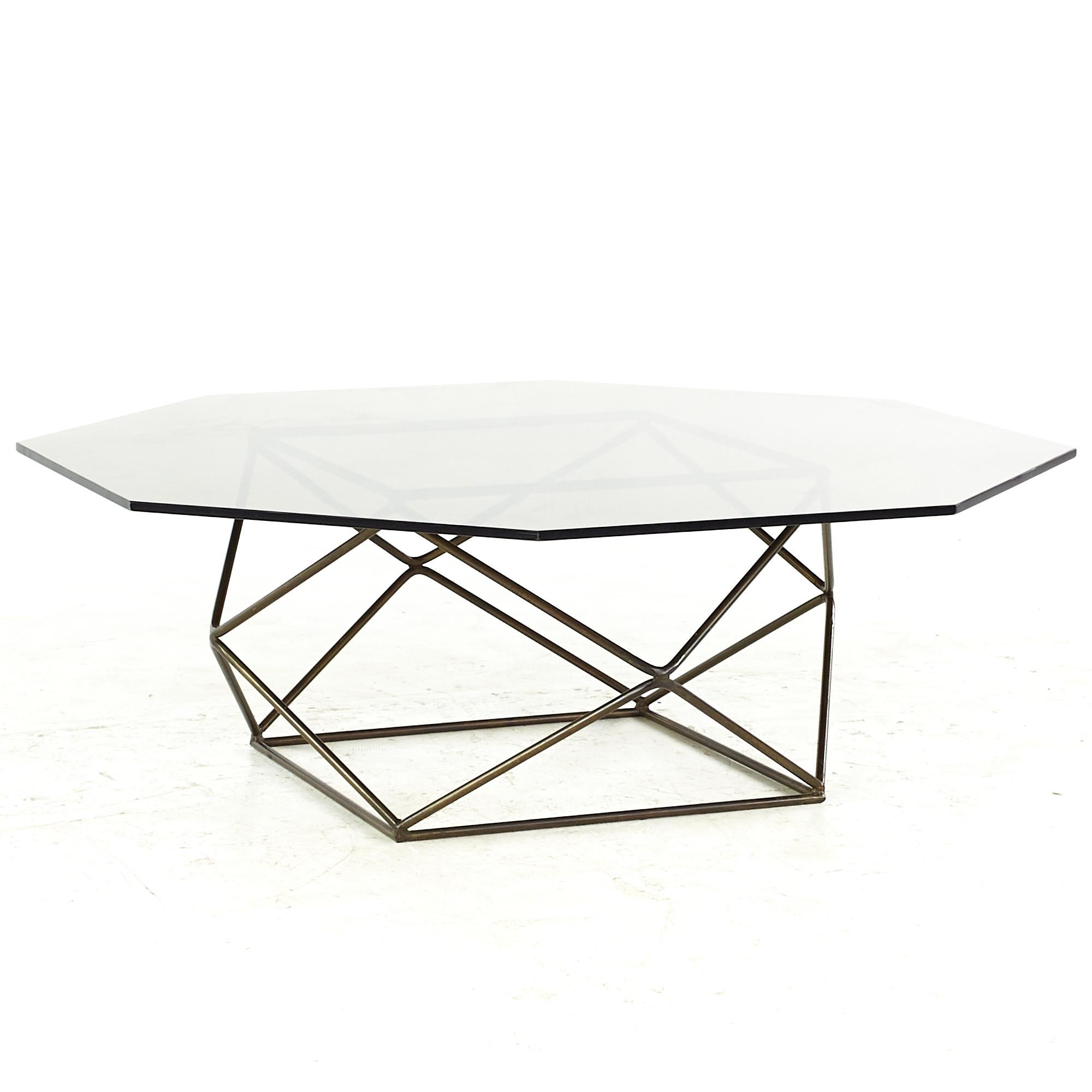 American Milo Baughman for Directional Midcentury Coffee Table For Sale