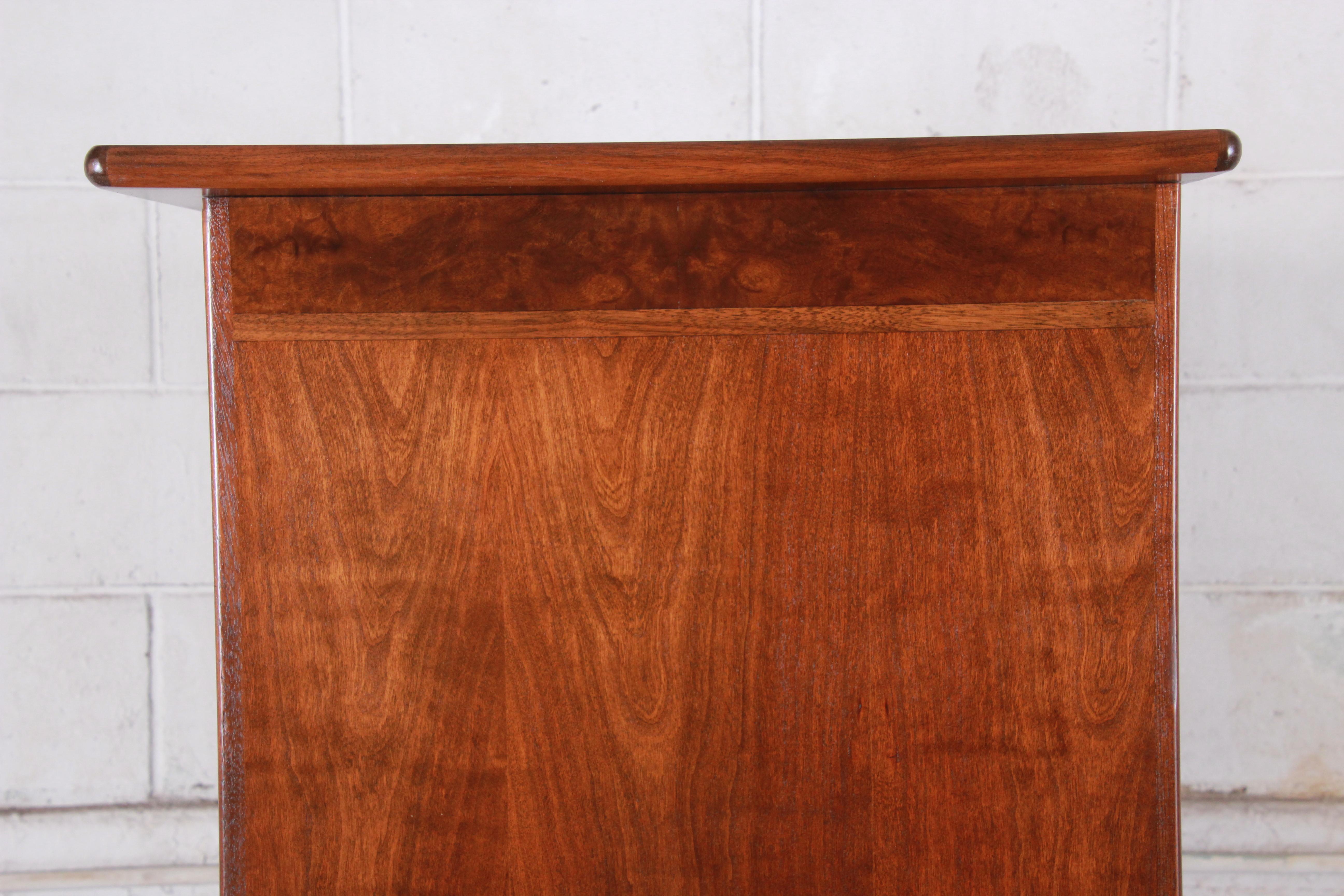 Milo Baughman for Directional Mid-Century Modern Armoire Dresser, Newly Restored 9
