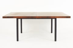 Milo Baughman per Directional Mid Century Tavolo da pranzo in legno multiplo