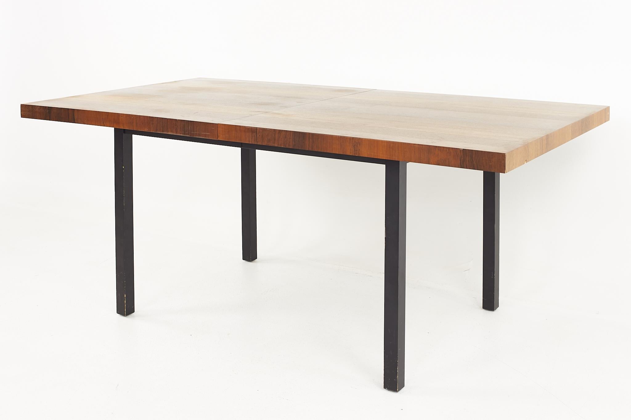 Mid-Century Modern Table à manger à plusieurs bois Milo Baughman pour Directional du milieu du siècle dernier en vente