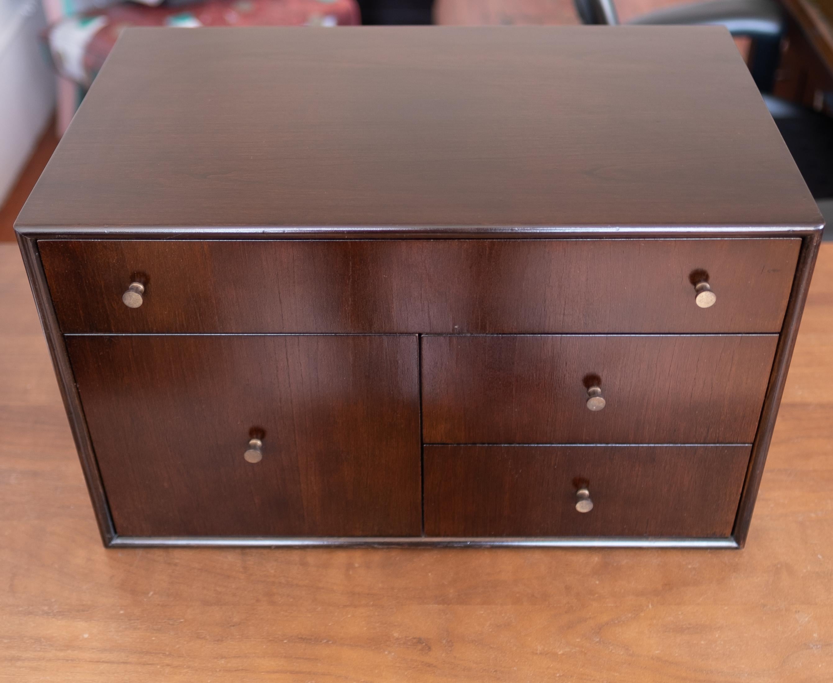 Milo Baughman for Directional Miniature Jewelry Chest 3