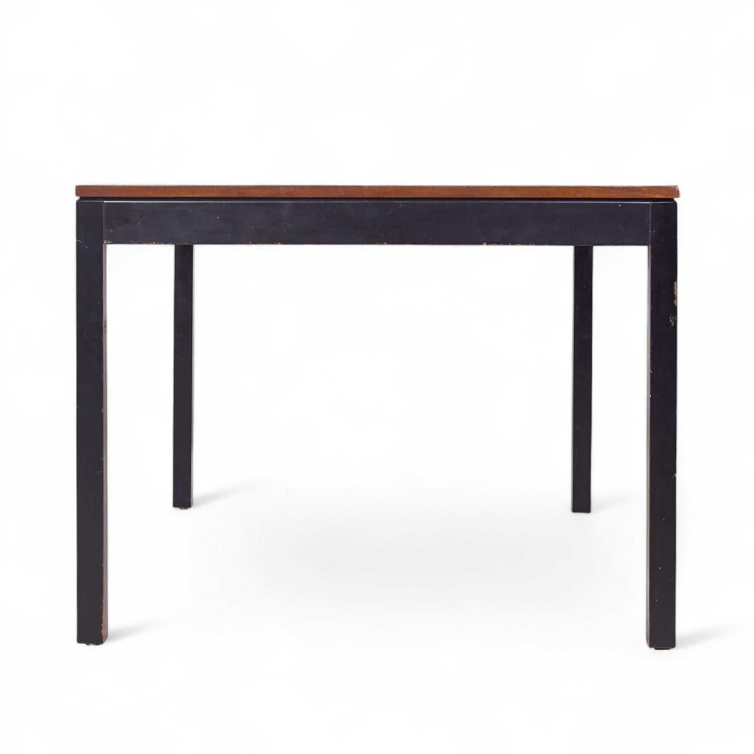Milo Baughman for Directional Rosewood, Walnut, Ash Dining Table with 2 Leaves In Good Condition For Sale In Countryside, IL