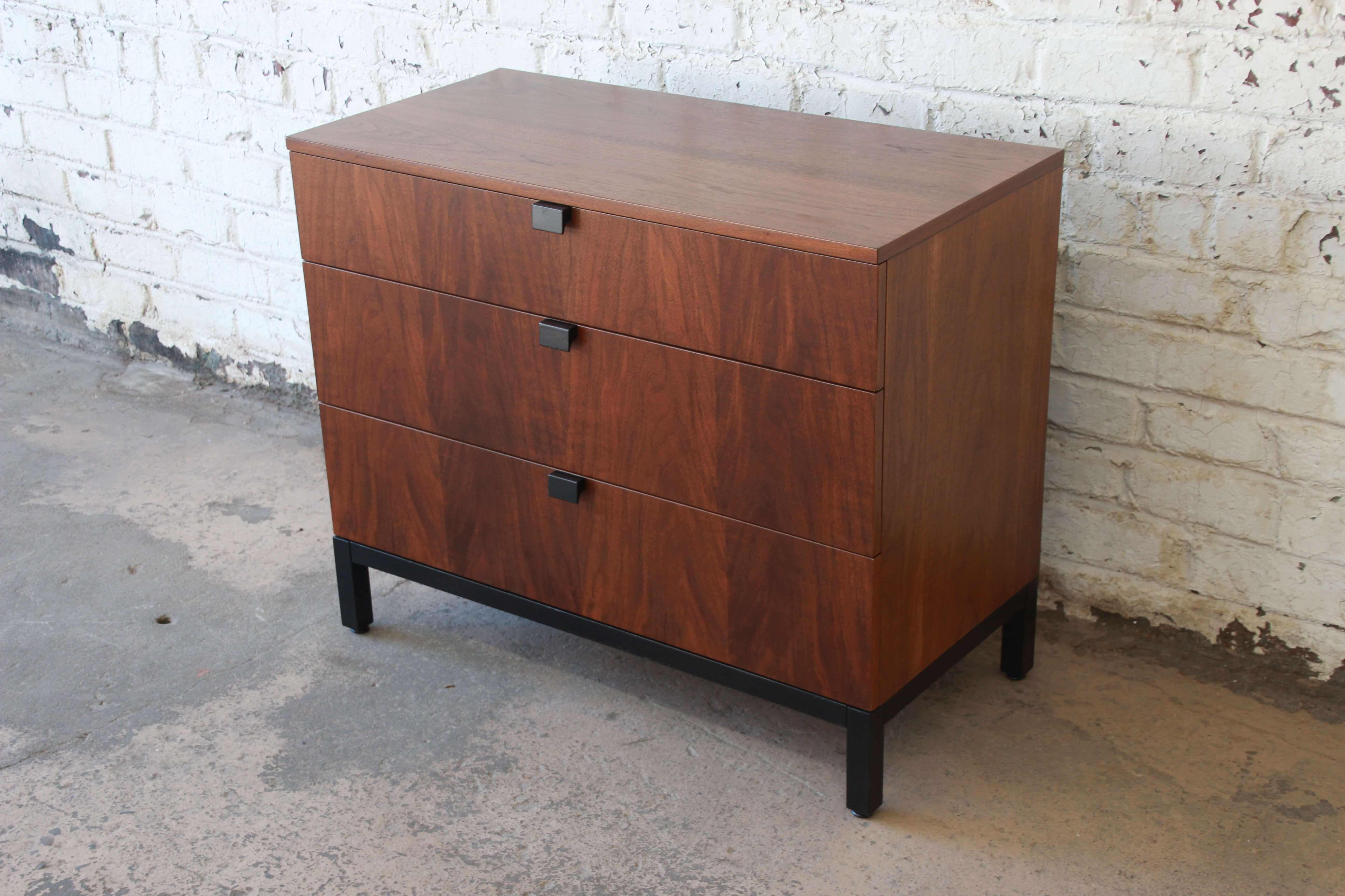 Mid-Century Modern Milo Baughman for Directional Three-Drawer Bachelor Chest