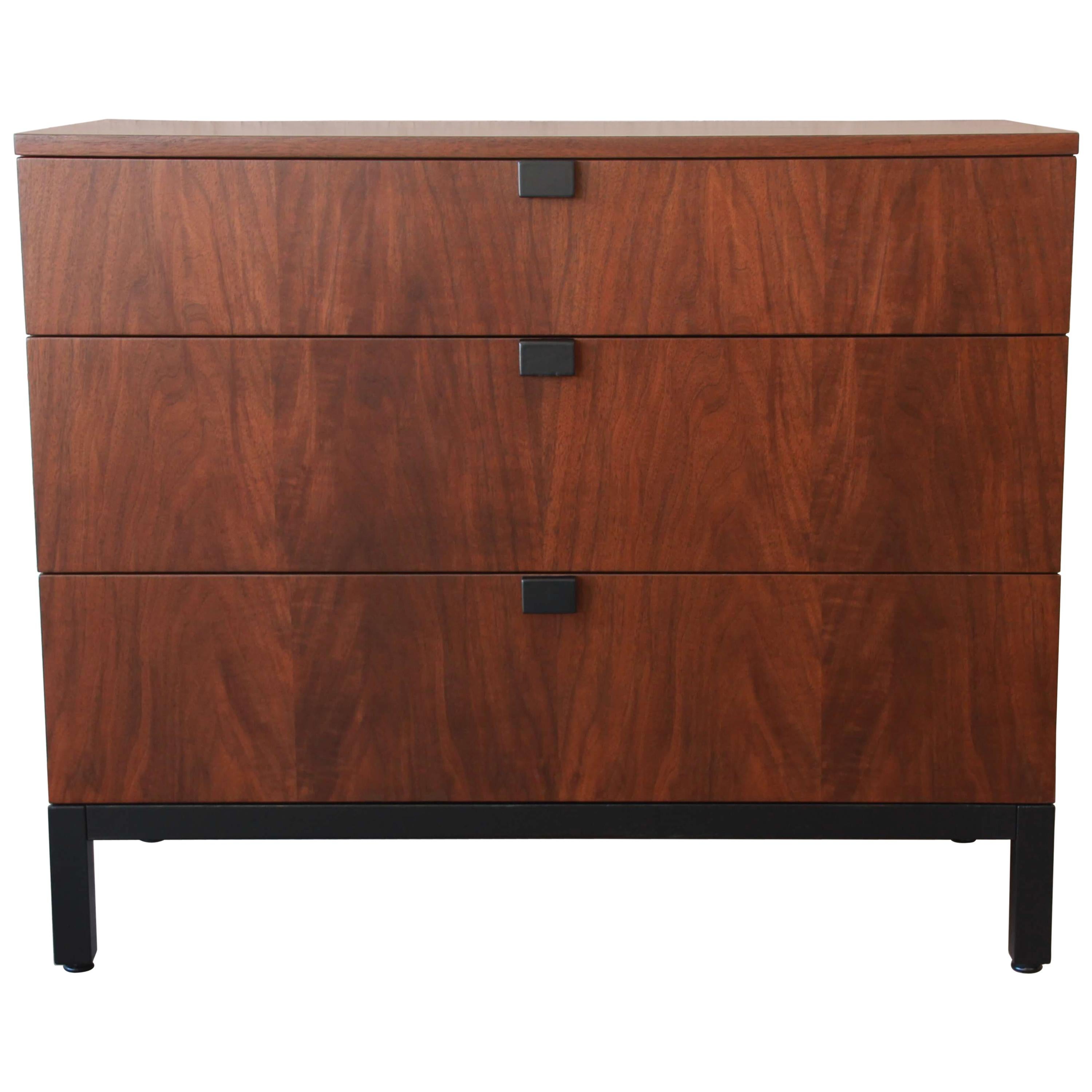 Milo Baughman for Directional Three-Drawer Bachelor Chest