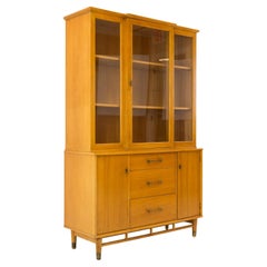 Milo Baughman for Drexel New Todays Living Spice Color Mid Century China Cabinet