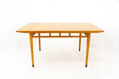 Drexel New Todays Living Mid Century Blonde Dining Table
