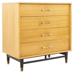 Drexel New Todays Living Mid-Century Chest of Drawers Cabinet