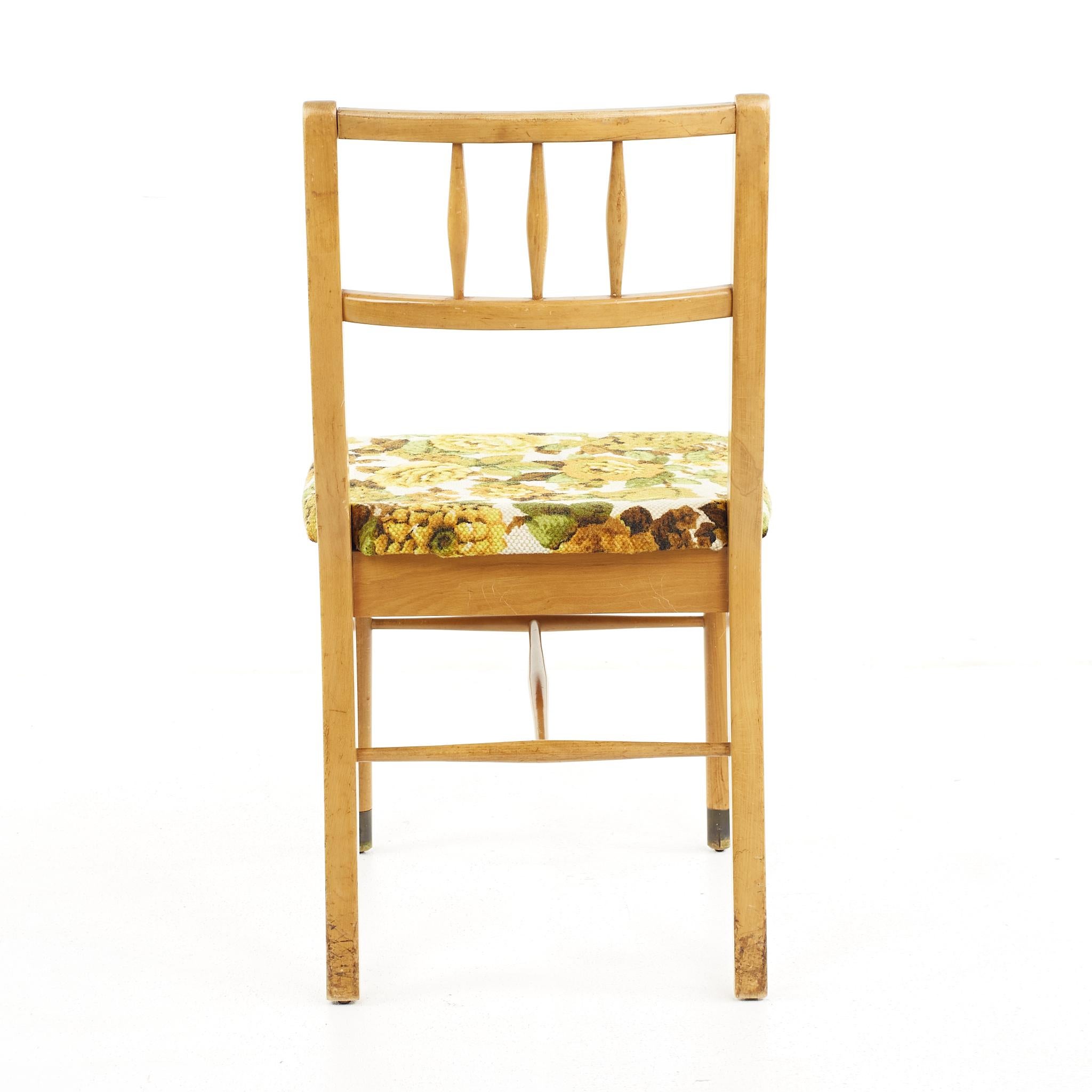 Chaises de salle à manger du milieu du siècle dernier de Drexel New Todays Living, lot de 6 en vente 8