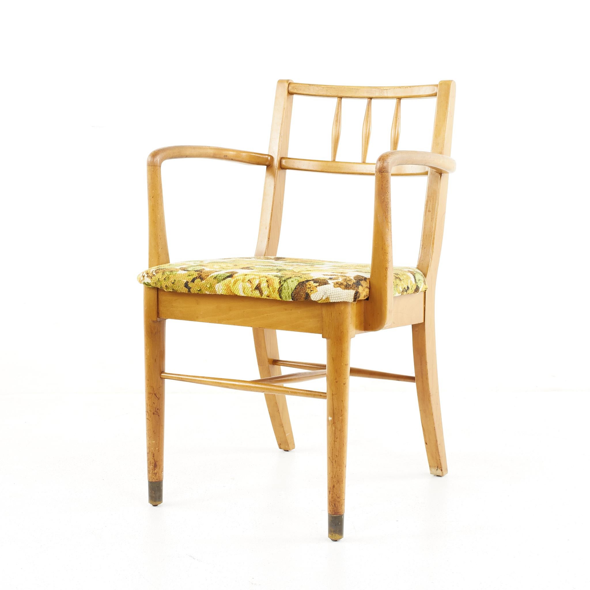 Late 20th Century Drexel New Todays Living Mid Century Dining Chairs, Set of 6 For Sale