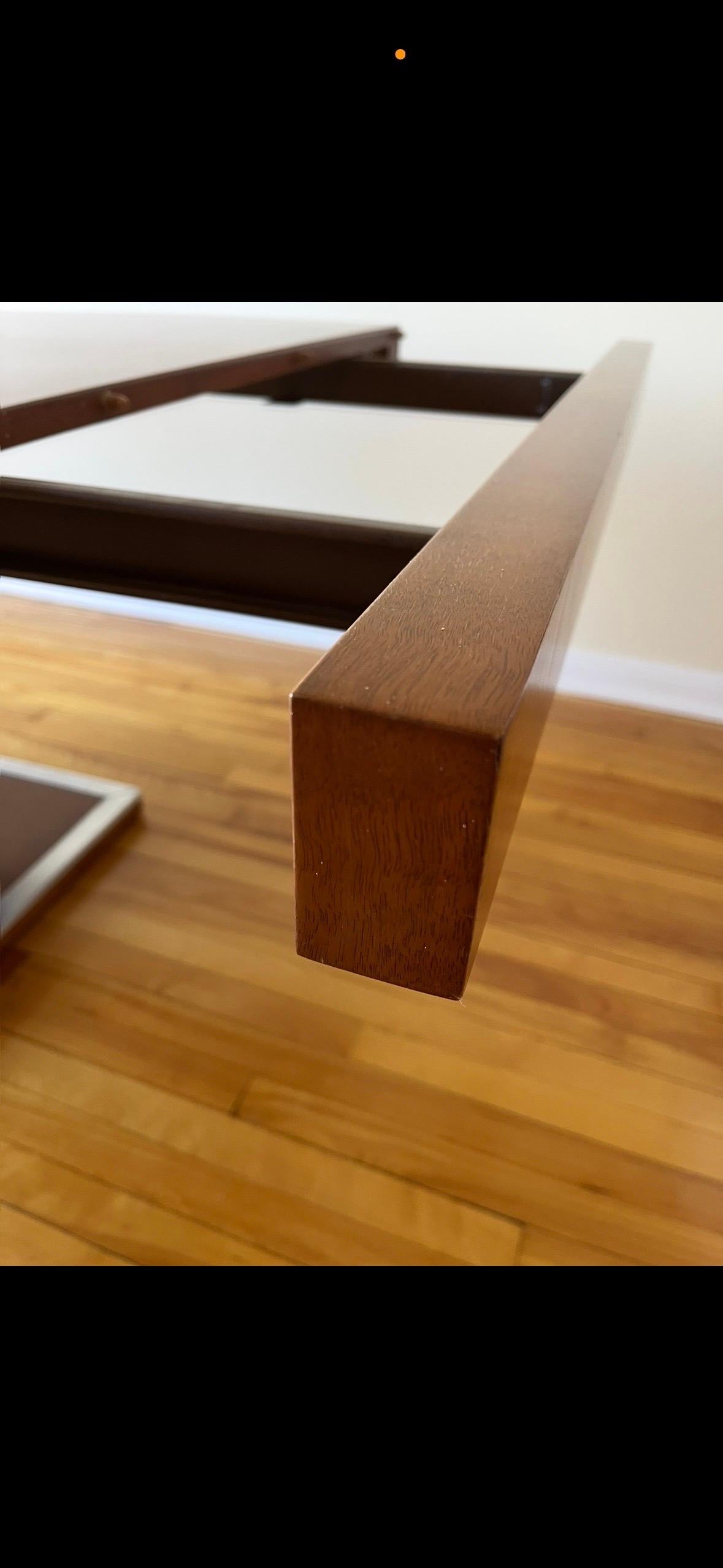 Milo Baughman for Founders Walnut Extension Dining Table For Sale 5