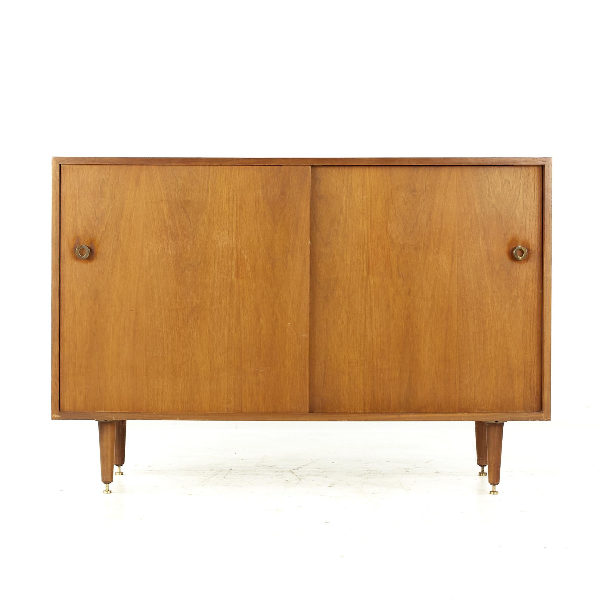 Milo Baughman for Glenn of California midcentury Credenza

This credenza measures: 48 wide x 18 deep x 32.75 inches high

All pieces of furniture can be had in what we call restored vintage condition. That means the piece is restored upon