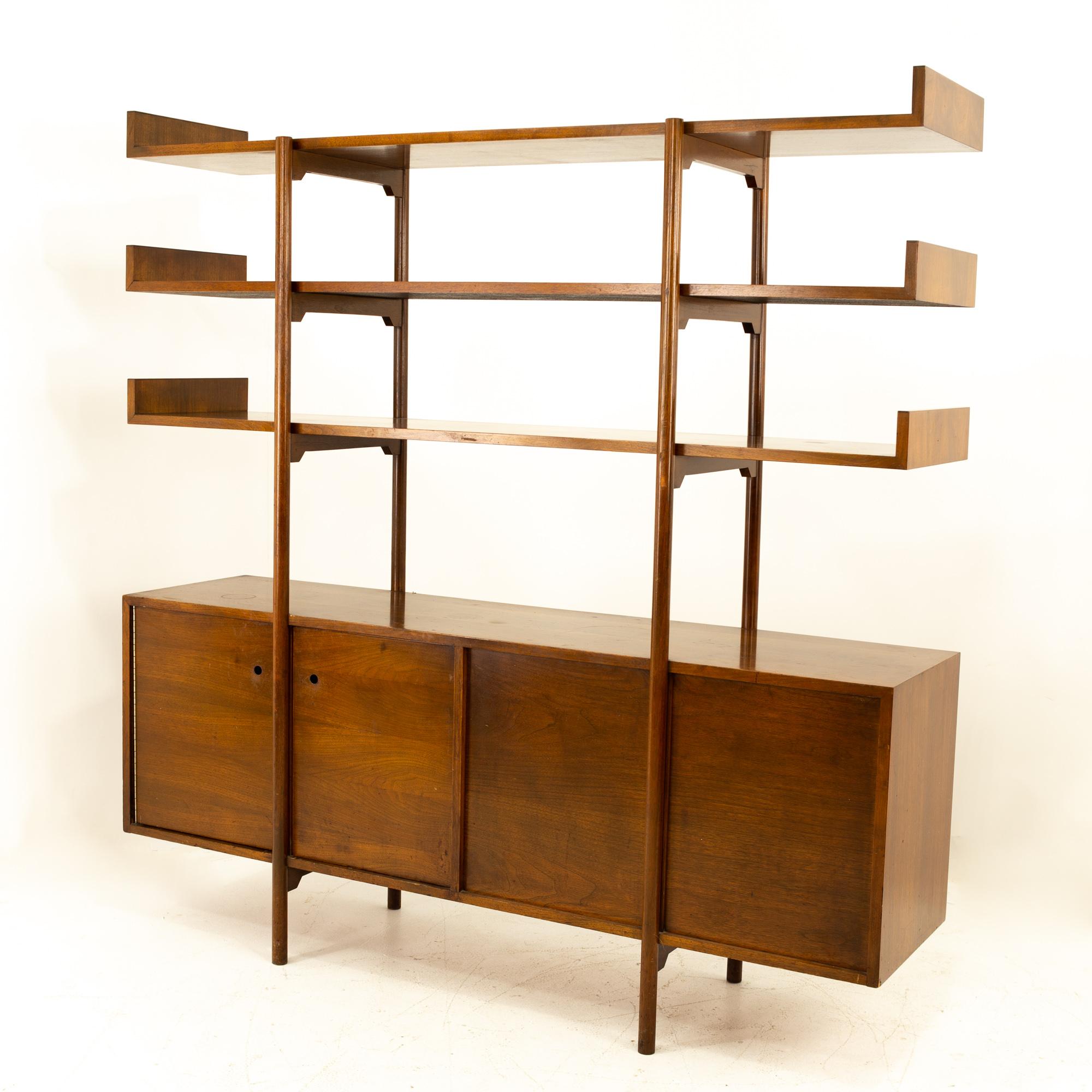 mcm room divider shelves