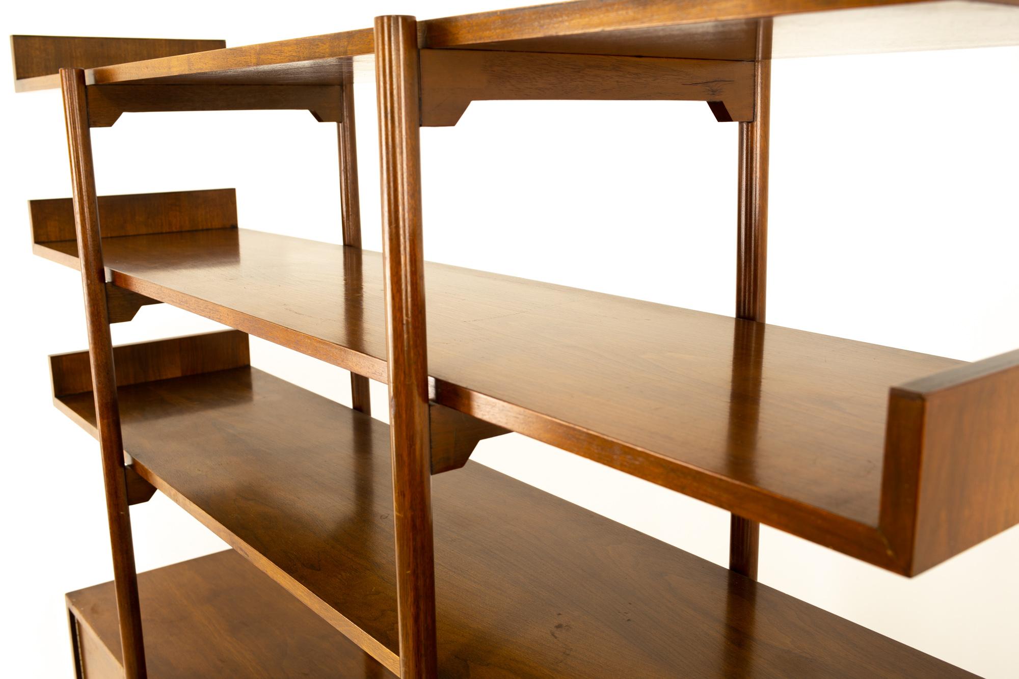 Mid-Century Modern Milo Baughman for Glenn of California Midcentury Room Divider Bookshelf