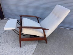 Milo Baughman per James Furniture: poltrona reclinabile
