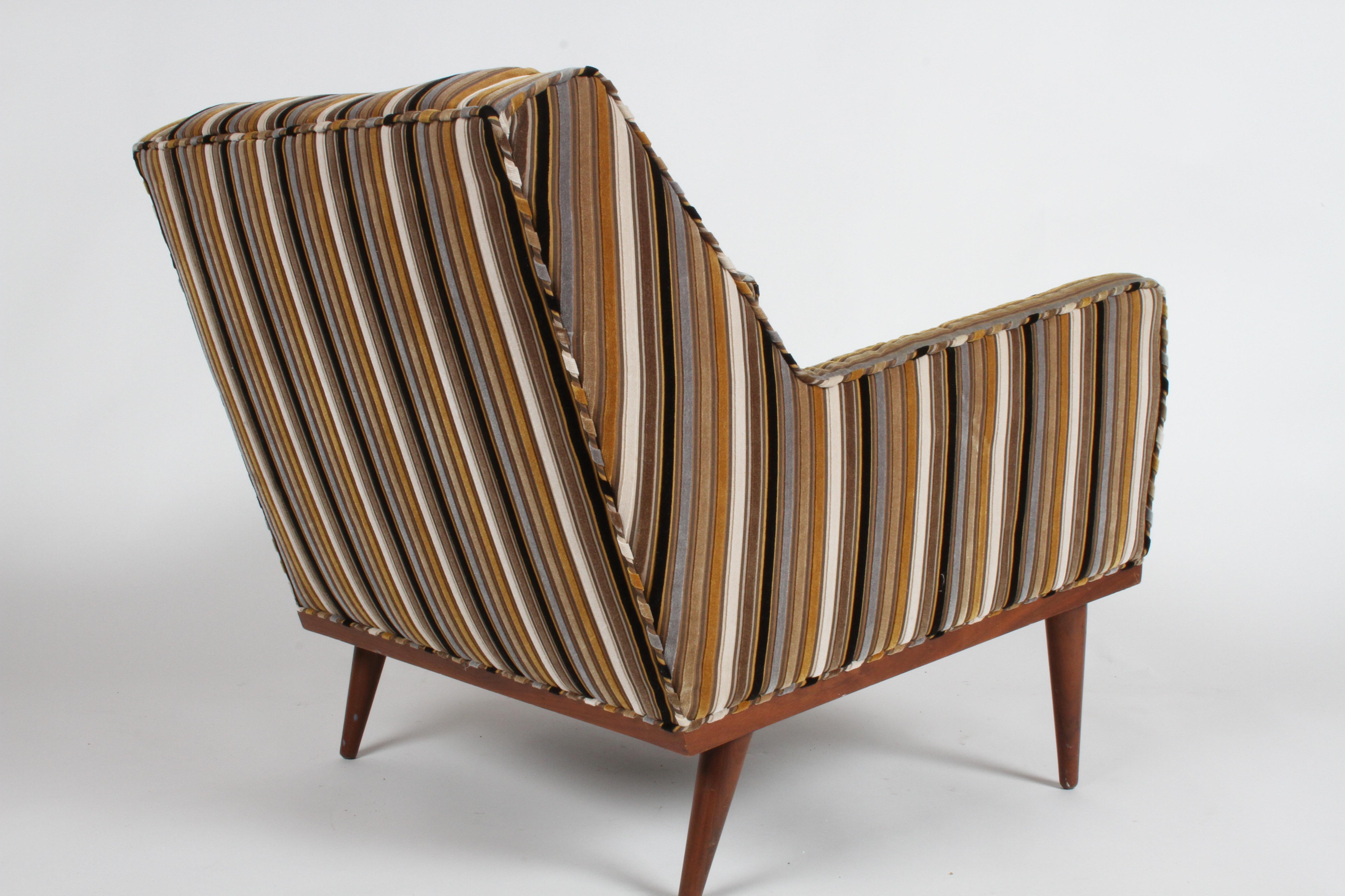 Stained Milo Baughman for James Inc. Lounge Chair