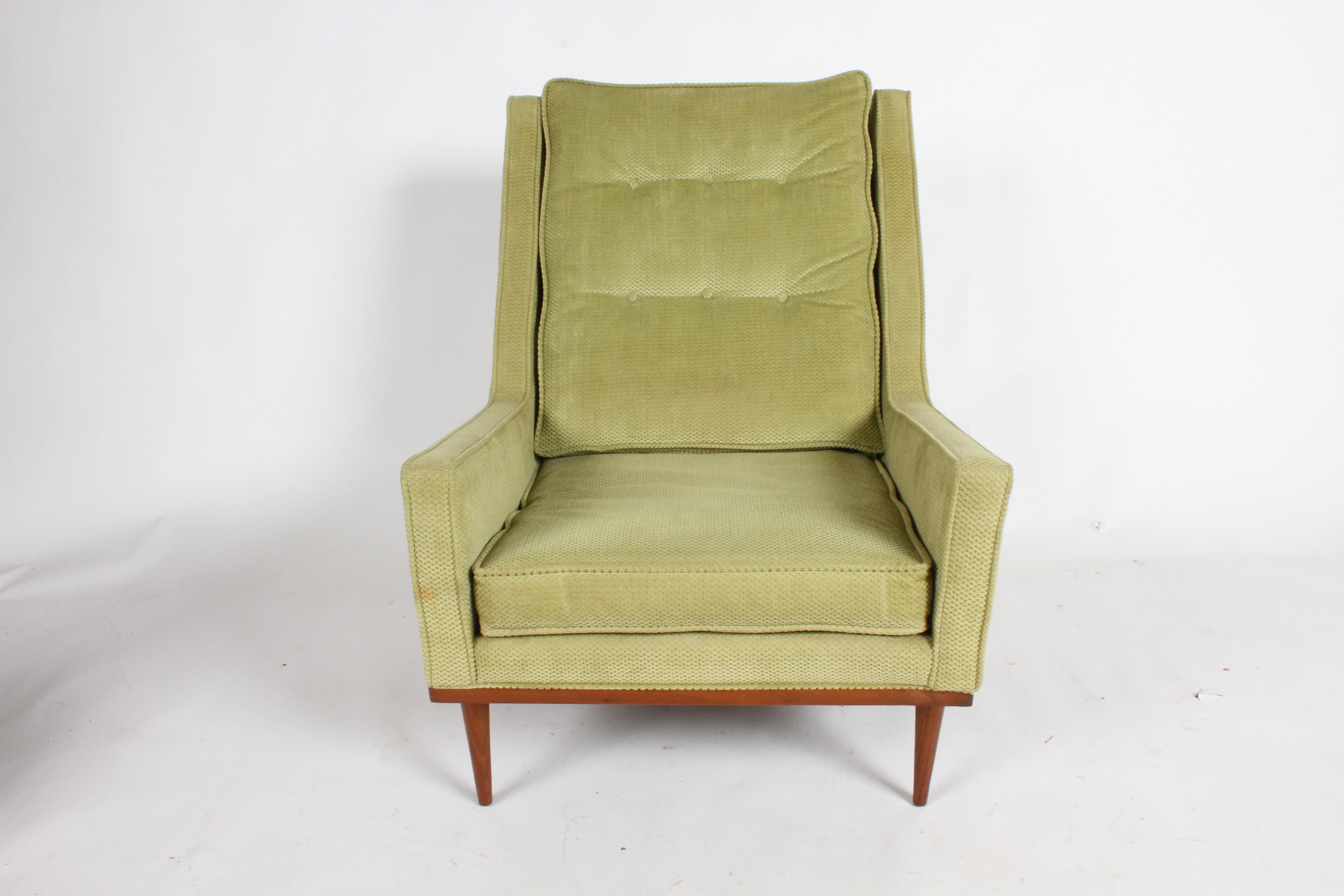 Upholstery Milo Baughman for James Inc. Lounge Chair