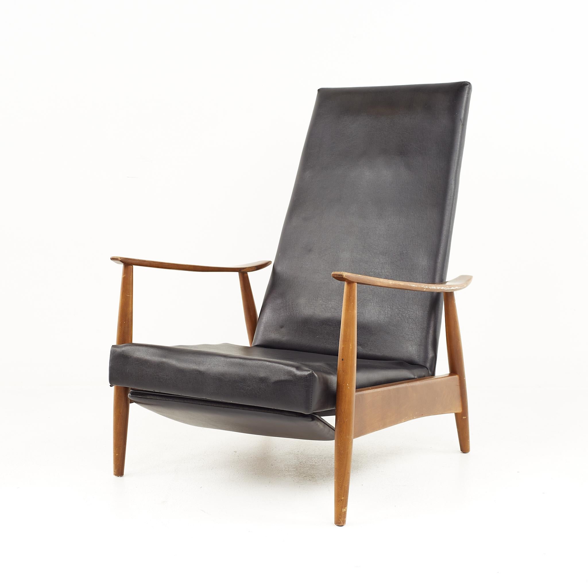 milo baughman recliner replica