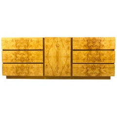 Roland Carter pour Lane Dresser en bois de ronce