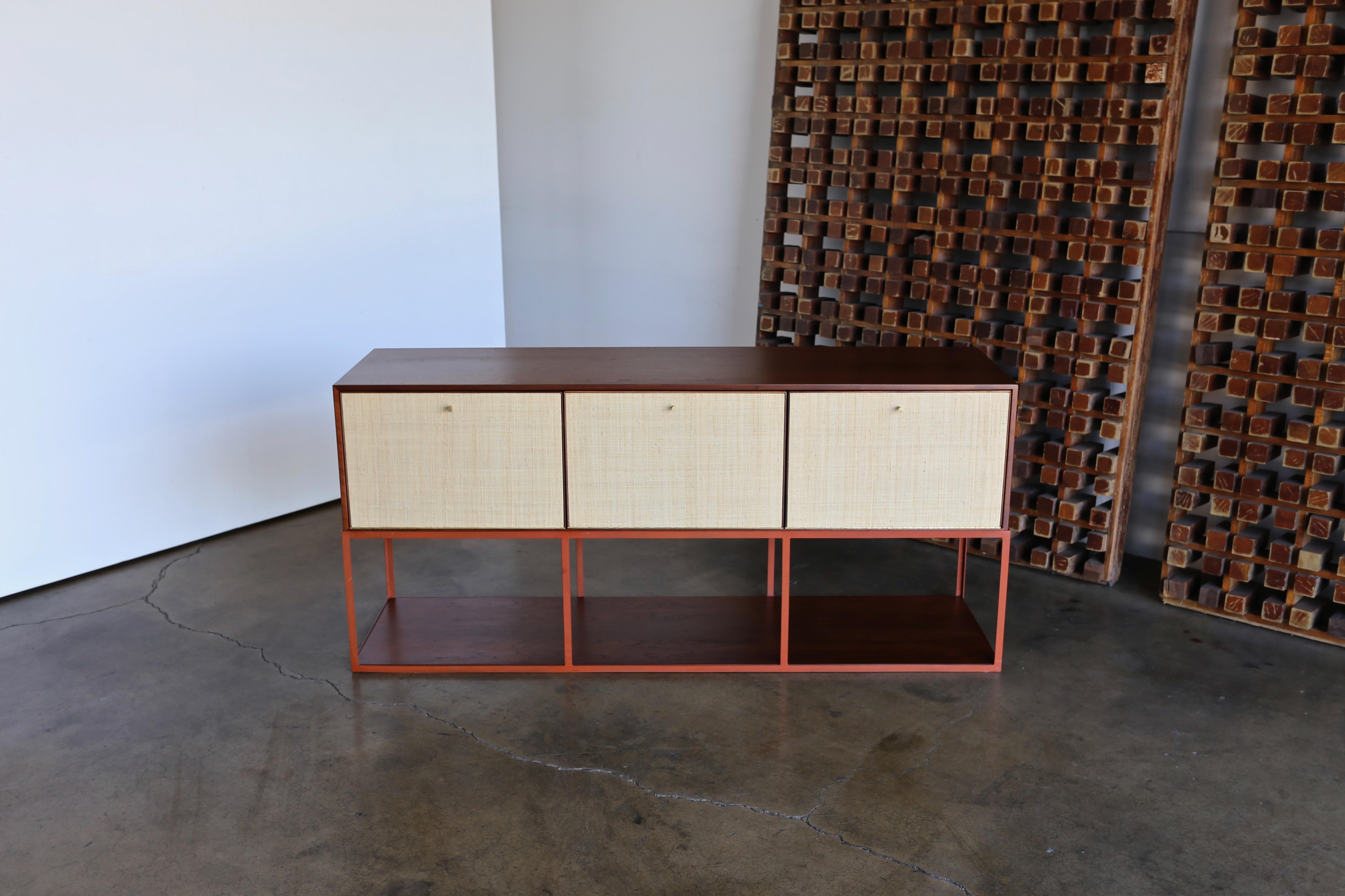 Milo Baughman for Murray furniture cabinet, circa 1954. This piece has been professionally restored.