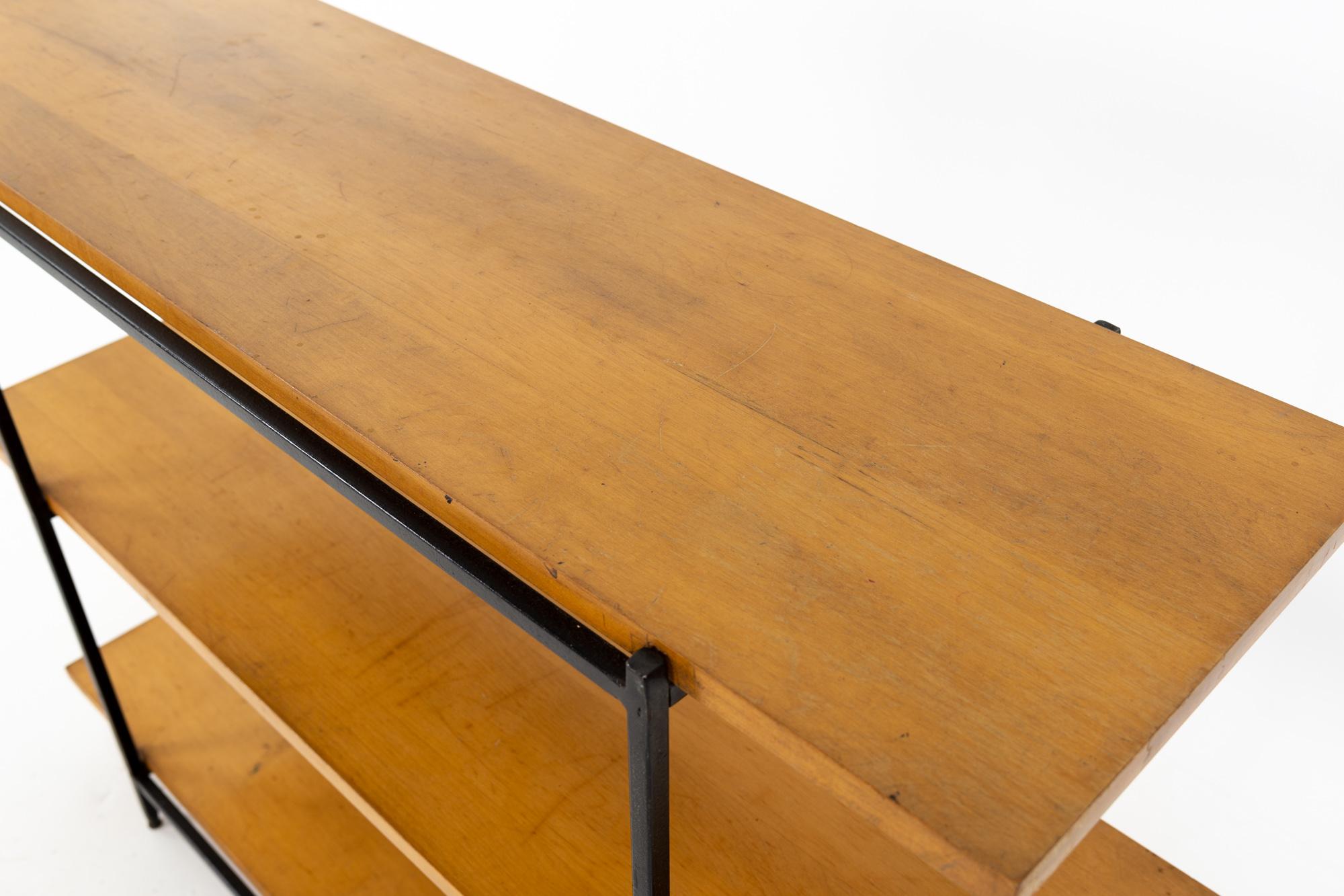 Late 20th Century Milo Baughman for Murray Furniture Mid Century Book Shelf Console Table