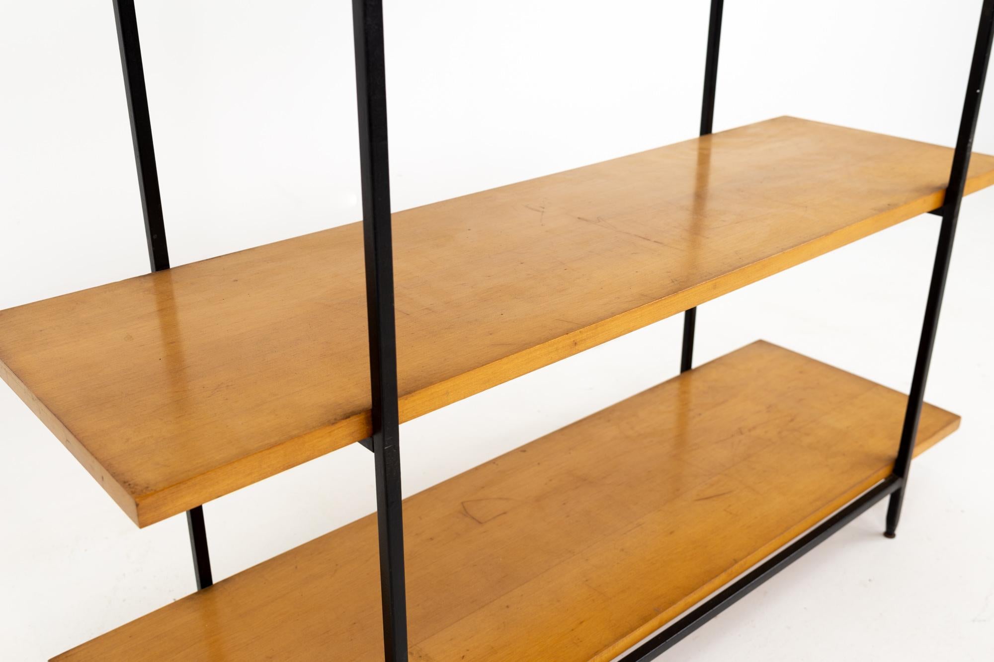 Metal Milo Baughman for Murray Furniture Mid Century Book Shelf Console Table
