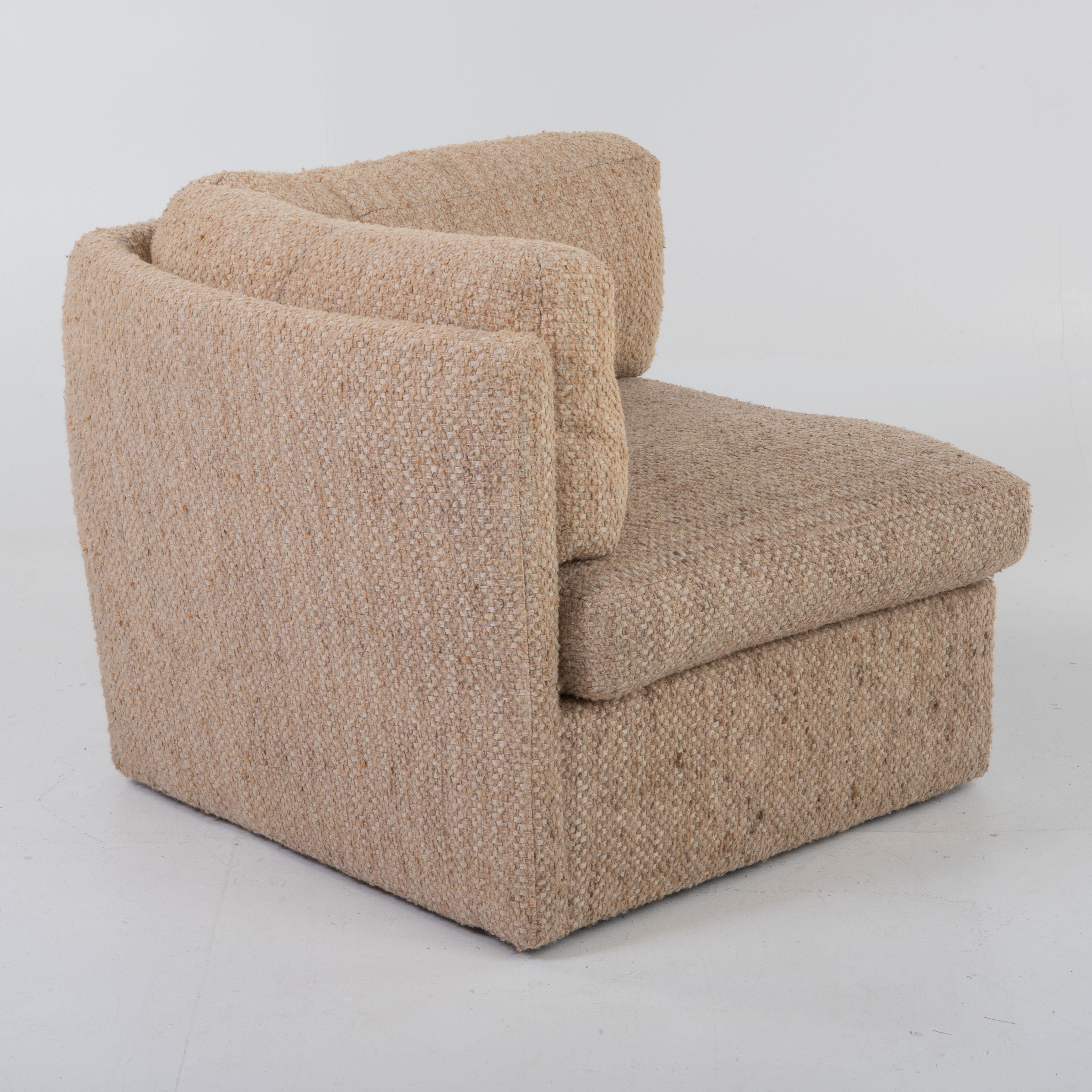 Mid-Century Modern Milo Baughman for Thayer Coggin 10 Piece Curved Modular Sectional Sofa