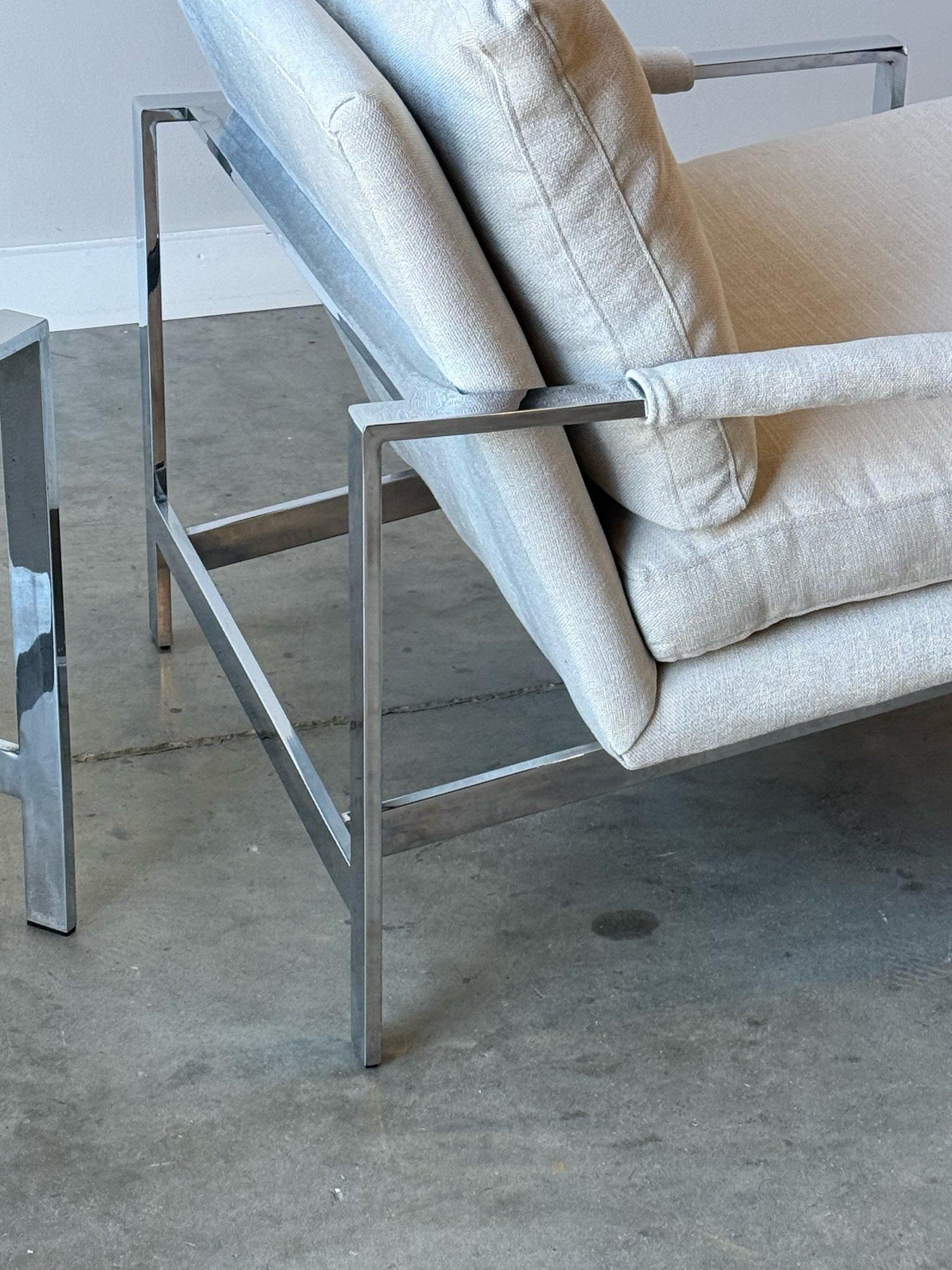 Paire de chaises longues Milo Baughman pour Thayer Coggin 951 en vente 1