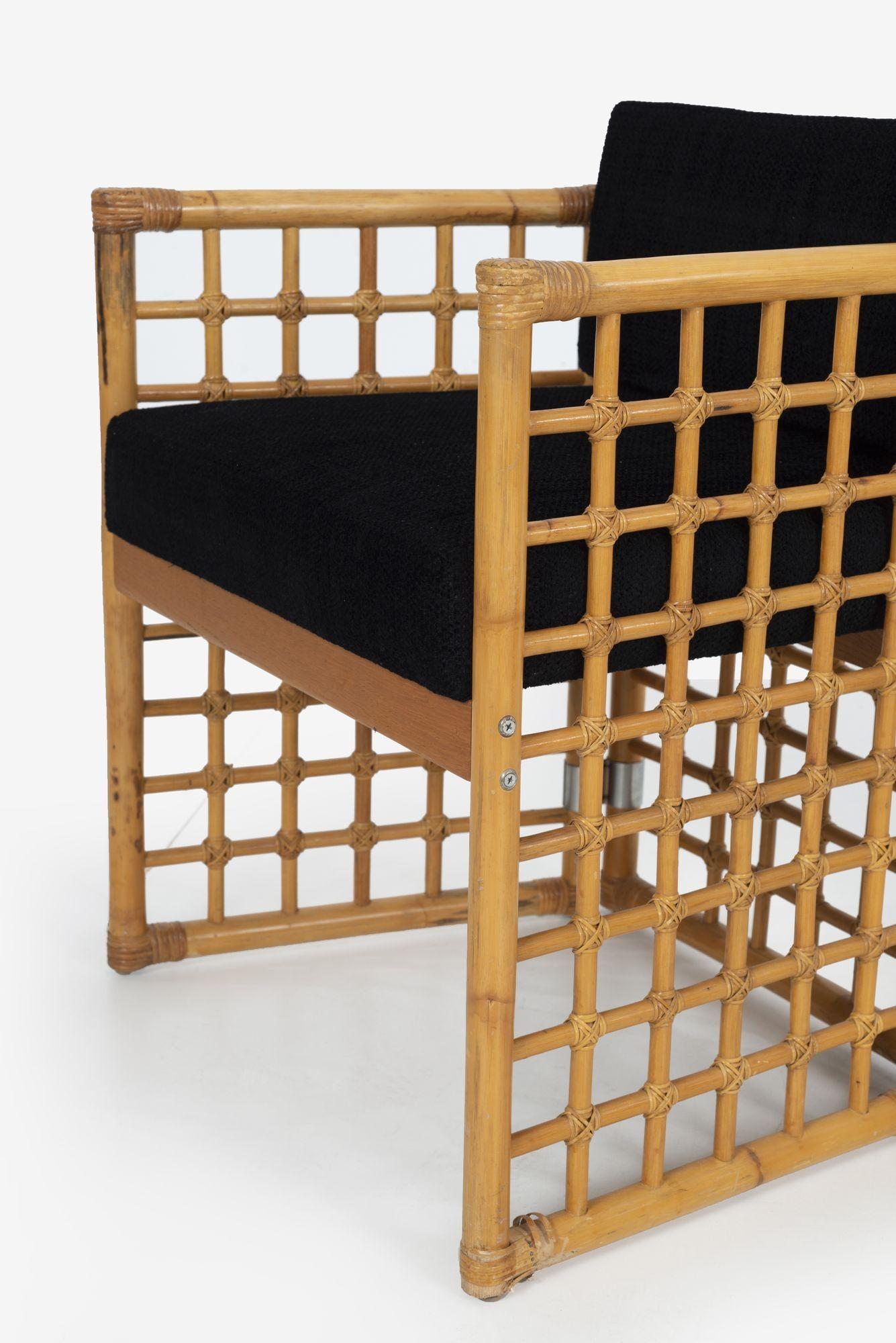 Milo Baughman for Thayer Coggin Bamboo Chairs 6
