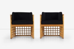 Milo Baughman for Thayer Coggin Bamboo Chairs